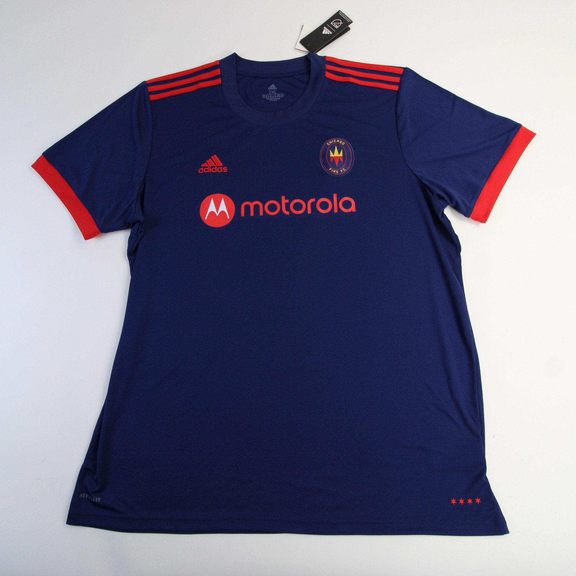 adidas Chicago Fire 2023 Secondary Authentic A Kit For All Jersey