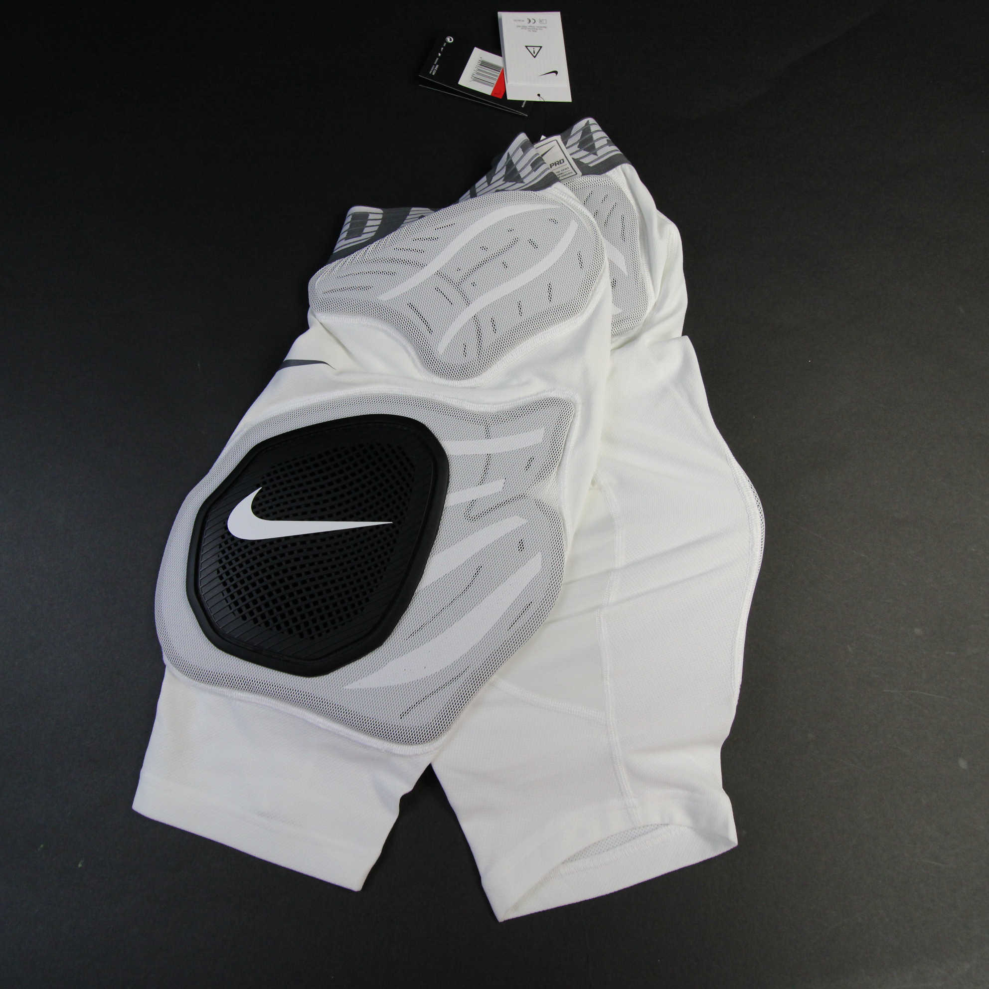 Nike Pro Hyperstrong Padded Compression Shorts Men's White New with Tags -  Helia Beer Co