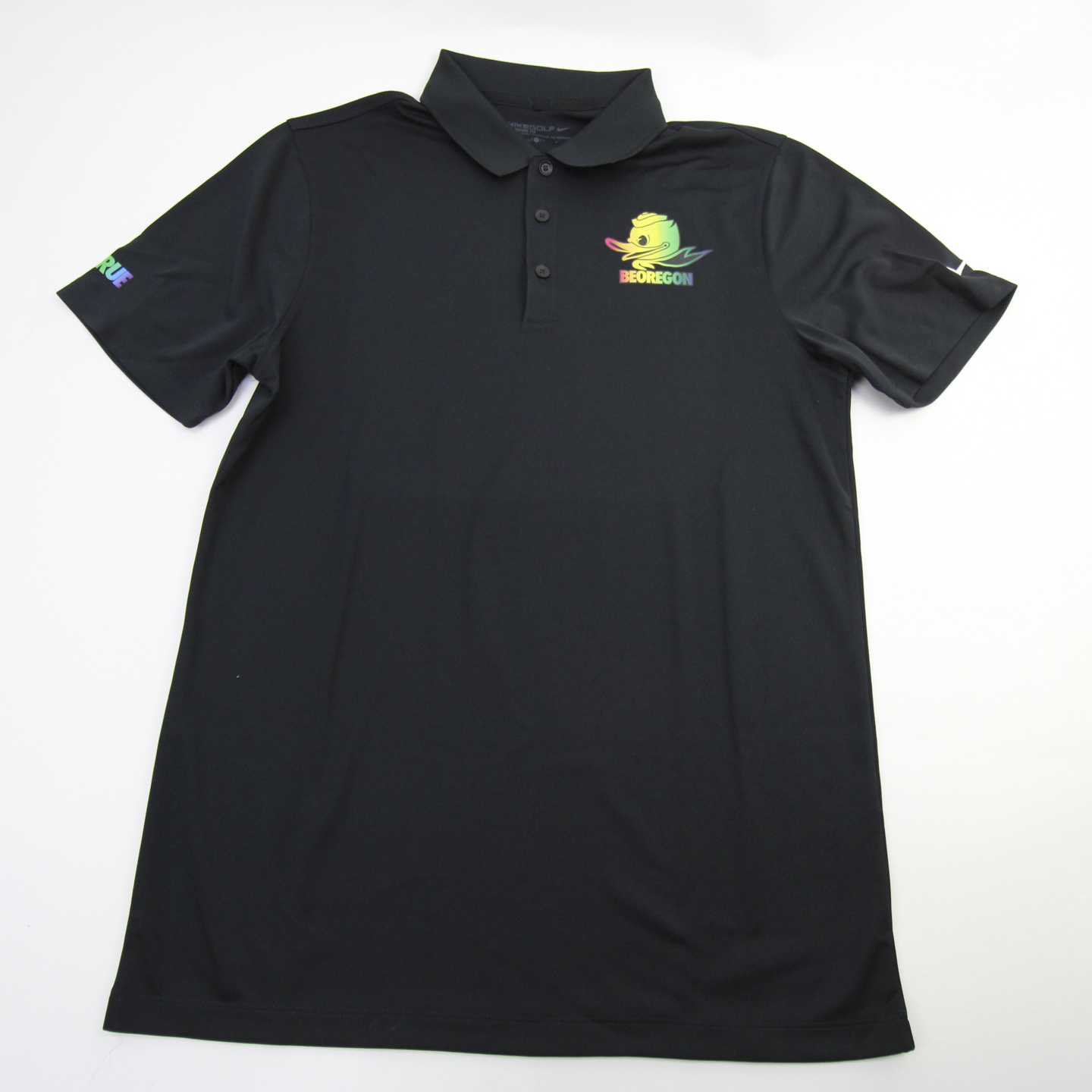 Oregon Ducks Nike Golf Dri-Fit Polo Men's Black New