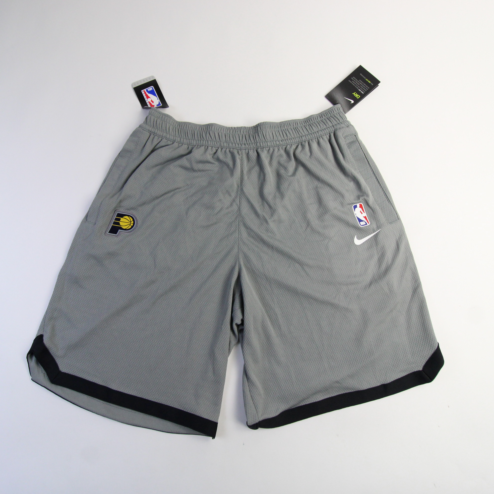Indiana Pacers Nike NBA Authentics Dri-Fit Practice Shorts Men's New