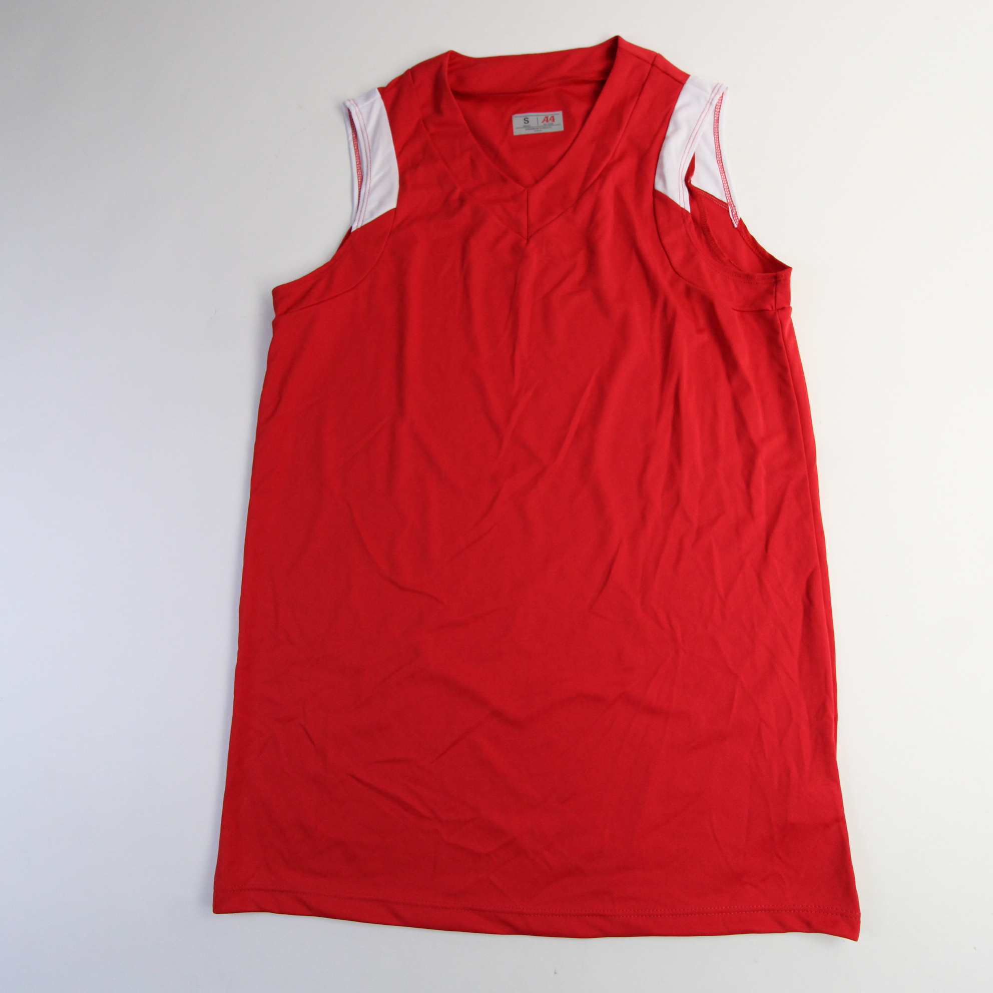 A4 Sleeveless Shirt Men’s Red New without Tags S
