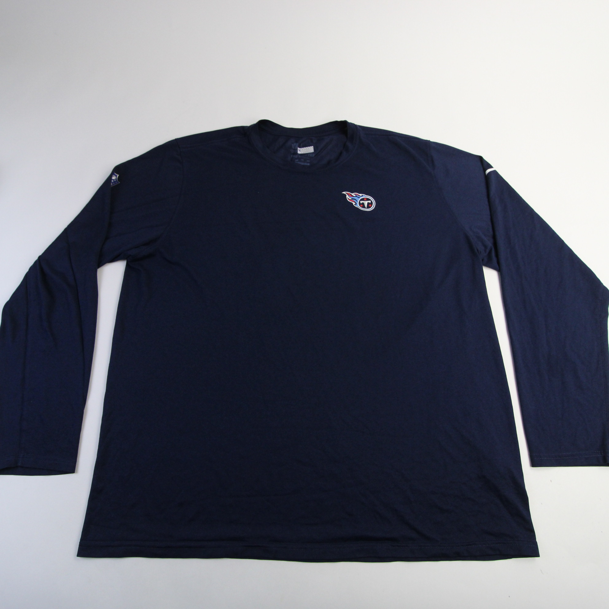 Tennessee Titans Nike NFL On Field Dri-Fit Long Sleeve Shirt Men's  Navy Used