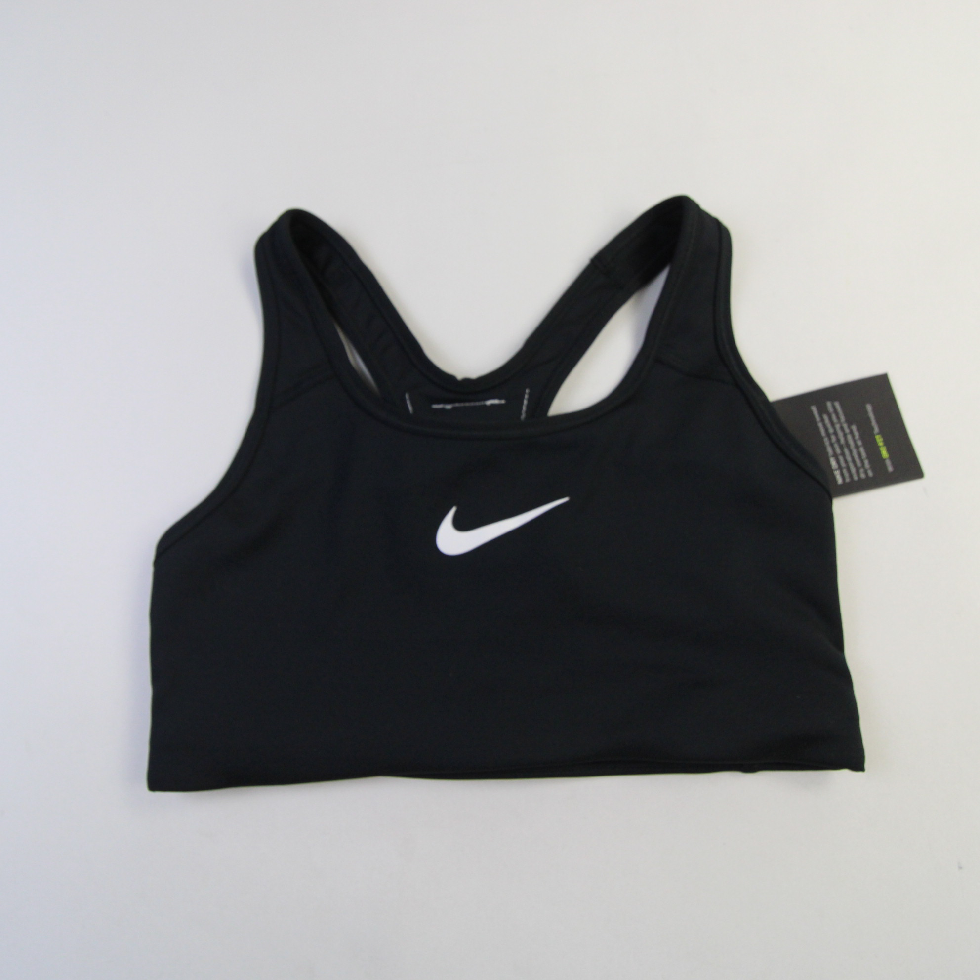 Nike Sports Bra Small Black Color Preowned Dri-Fit