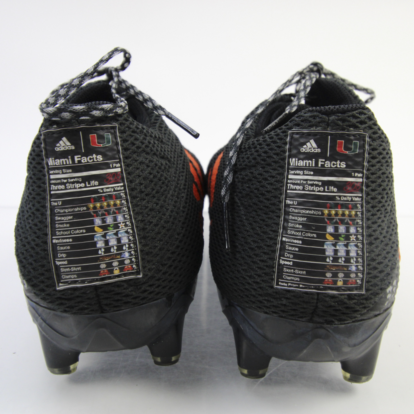 Miami Hurricanes adidas adizero Football Cleat Men