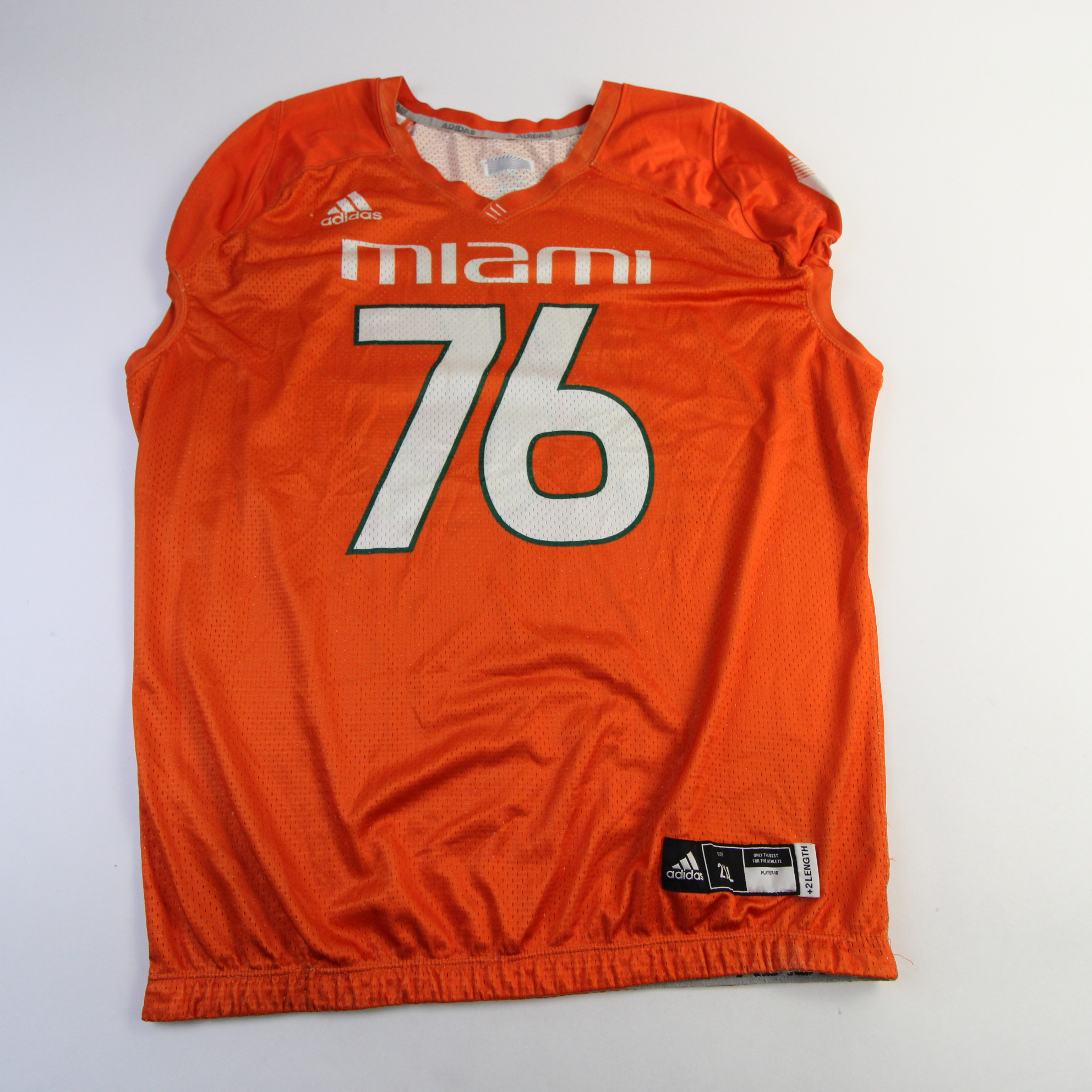 Miami Hurricanes Adidas Practice Jersey - Football Men's New