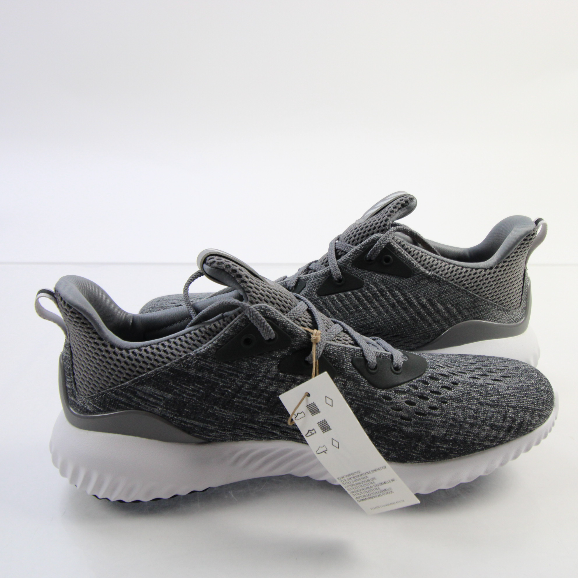 adidas Alphabounce Running & Jogging Shoes Men's Gray/White New without ...