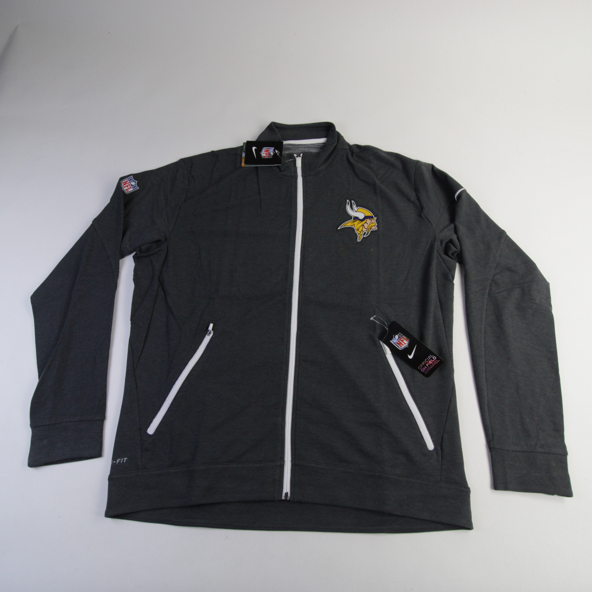 Minnesota Vikings Nike NFL On Field Jacket Men's Dark Gray New