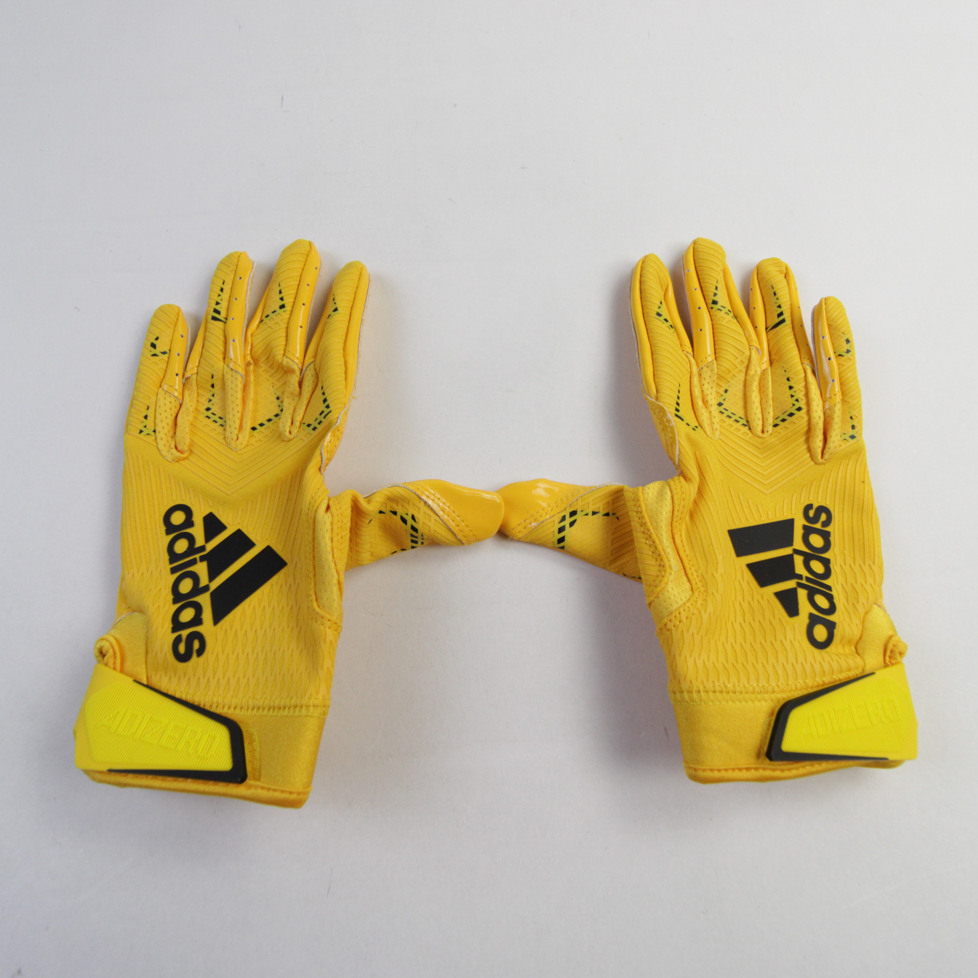 adidas adizero Gloves - Receiver Men's Yellow/Black New with Tags