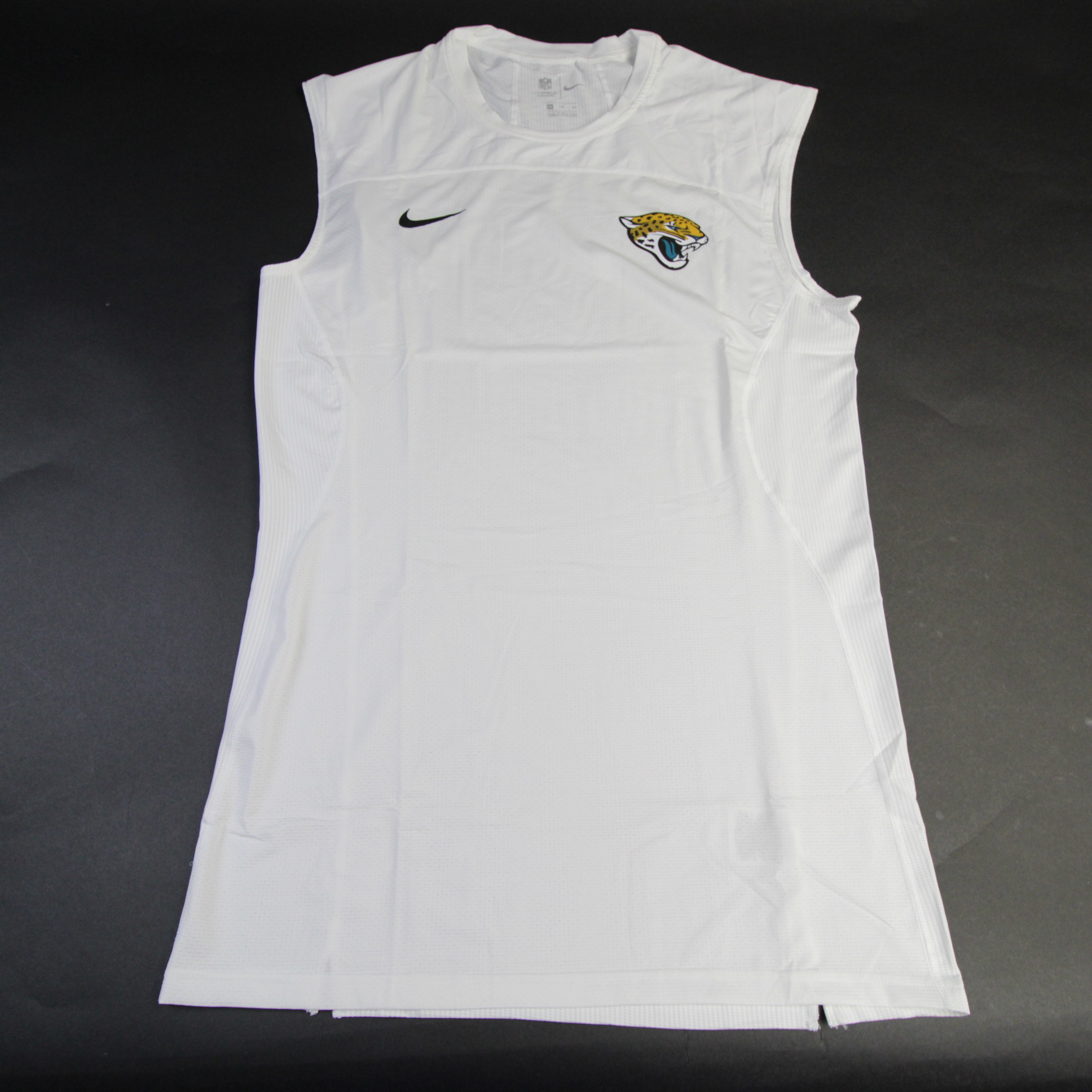 Nike Athletic (NFL Jacksonville Jaguars) Men's Sleeveless Pullover Hoodie.