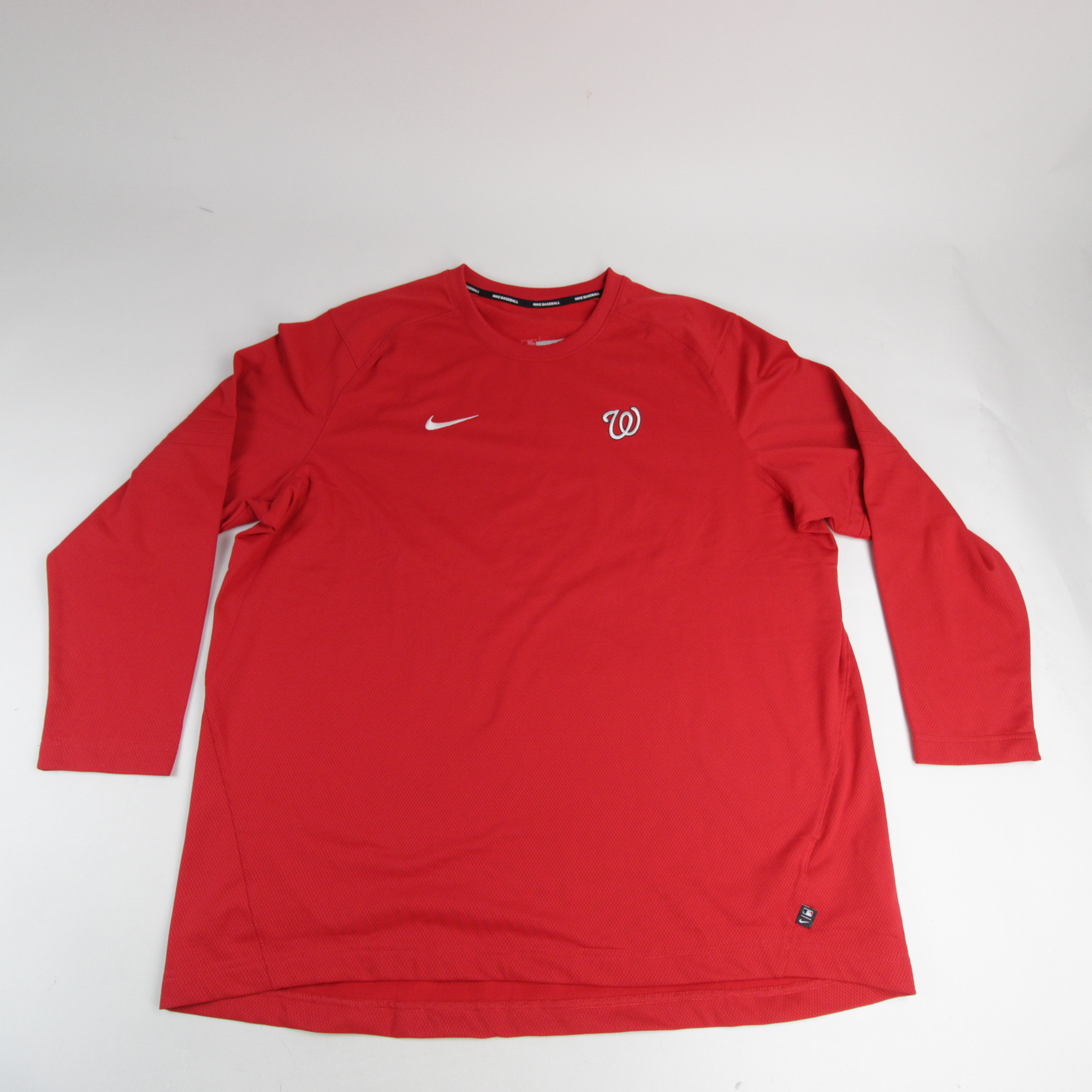 Washington Nationals Nike MLB Authentic Dri-Fit Long Sleeve Shirt Men's ...