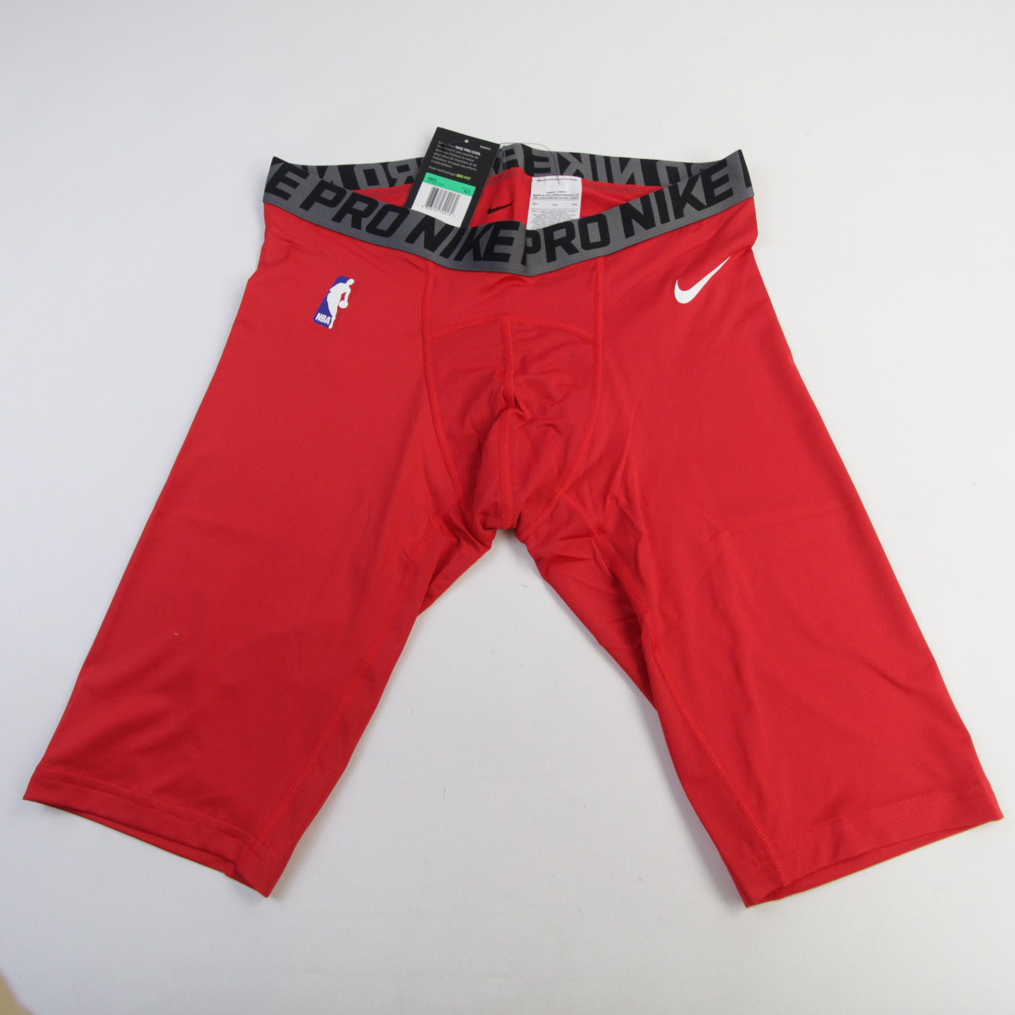 New Nike Boys Pro Combat Core Compression Shorts Red Size M 522804-653