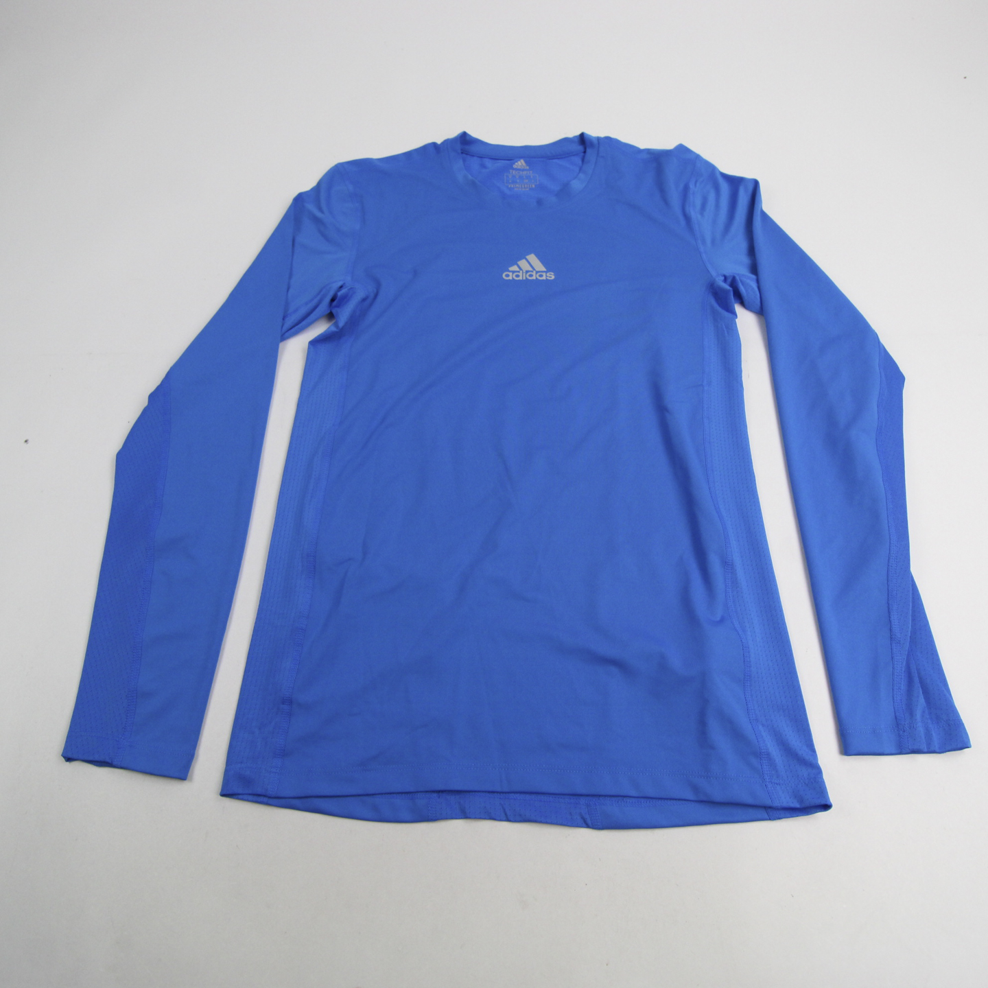 adidas Primegreen Long Sleeve Shirt Men's Blue New without Tags - Picture 5 of 6