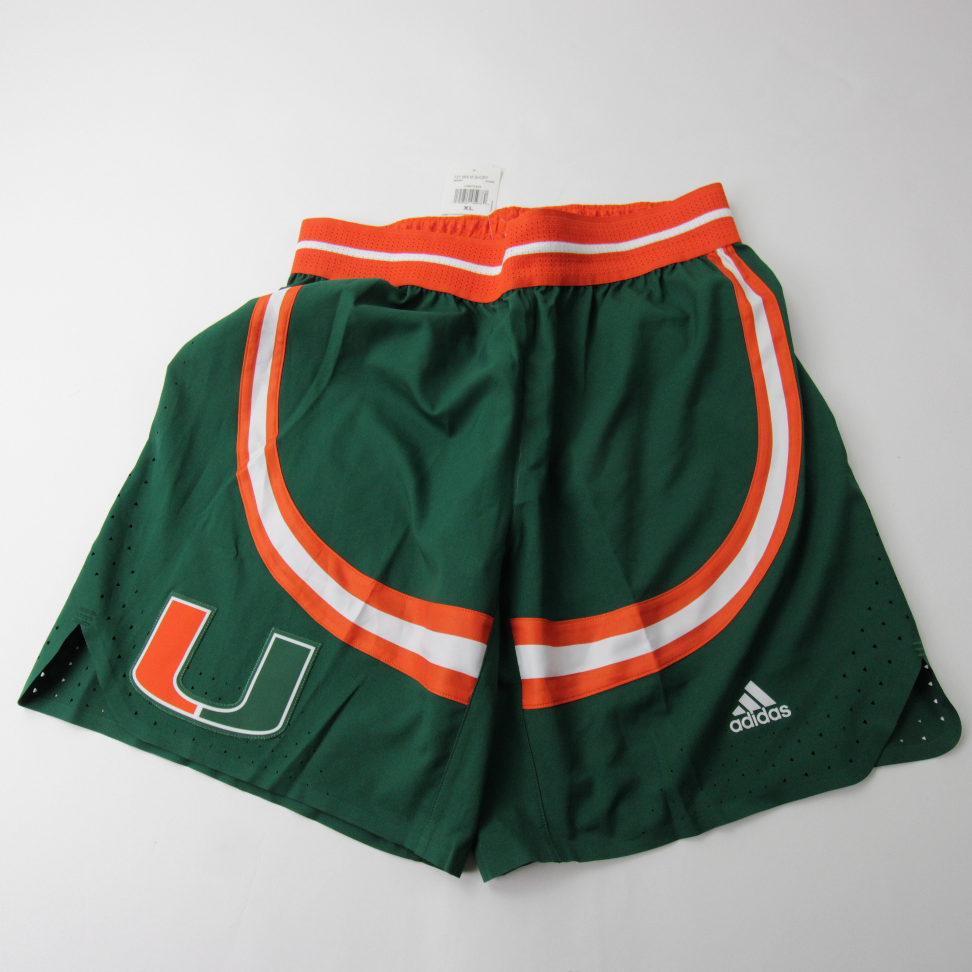 Miami Hurricanes adidas Game Shorts Men's Green New - Bild 2 von 5