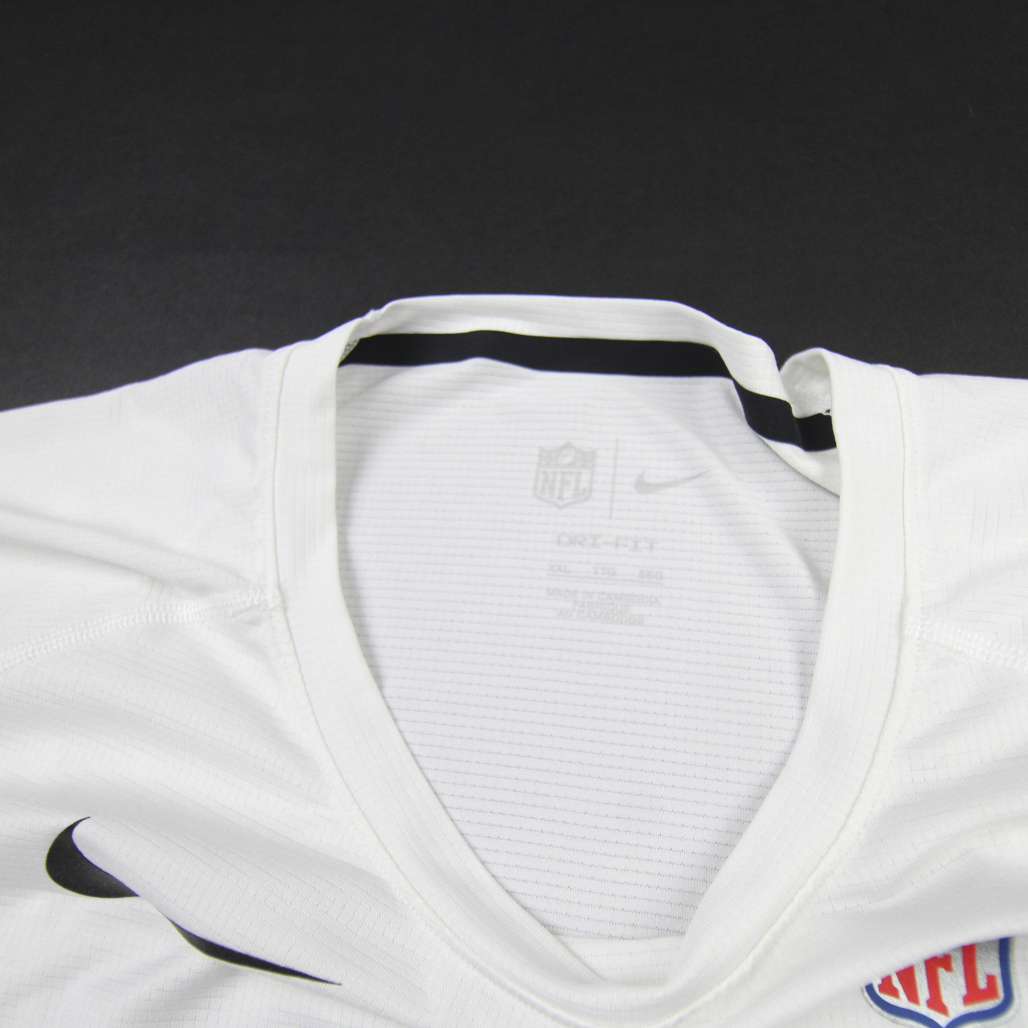 Nike NFL On Field Long Sleeve Shirt Men's White Used 3XL | eBay