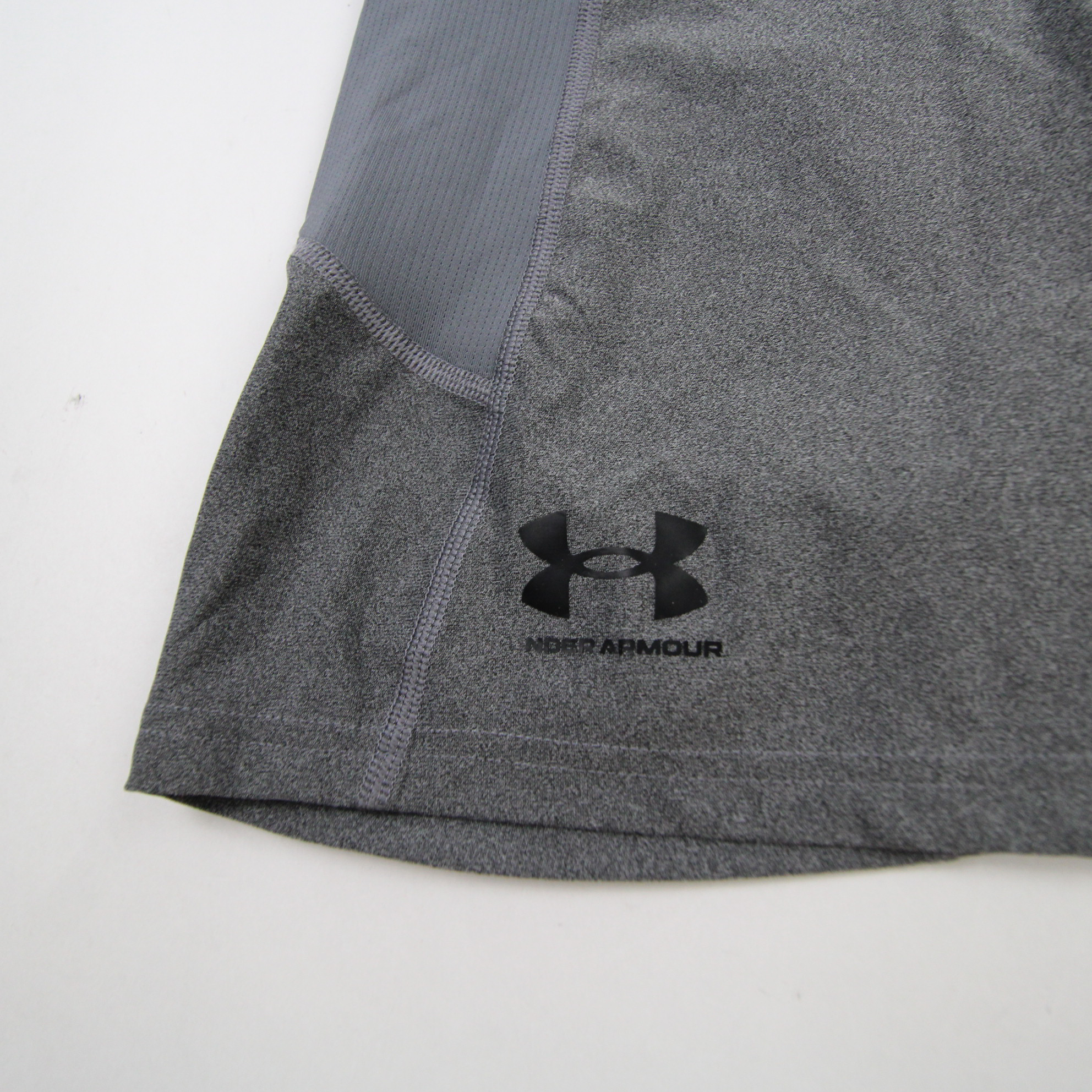 Under Armour HeatGear Compression Shorts Men's Dark Gray Used - Picture 5 of 5
