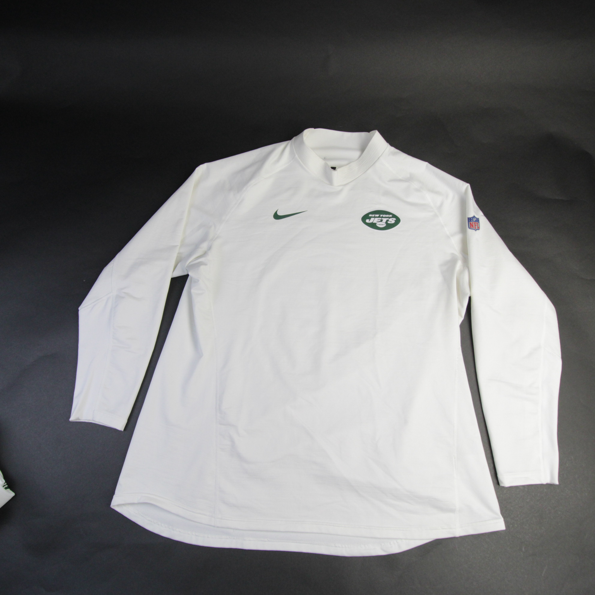 NWT'S Nike On Field Dri-Fit UPF 40+ New York Jets NFL Long Sleeve Shirt SZ  XL