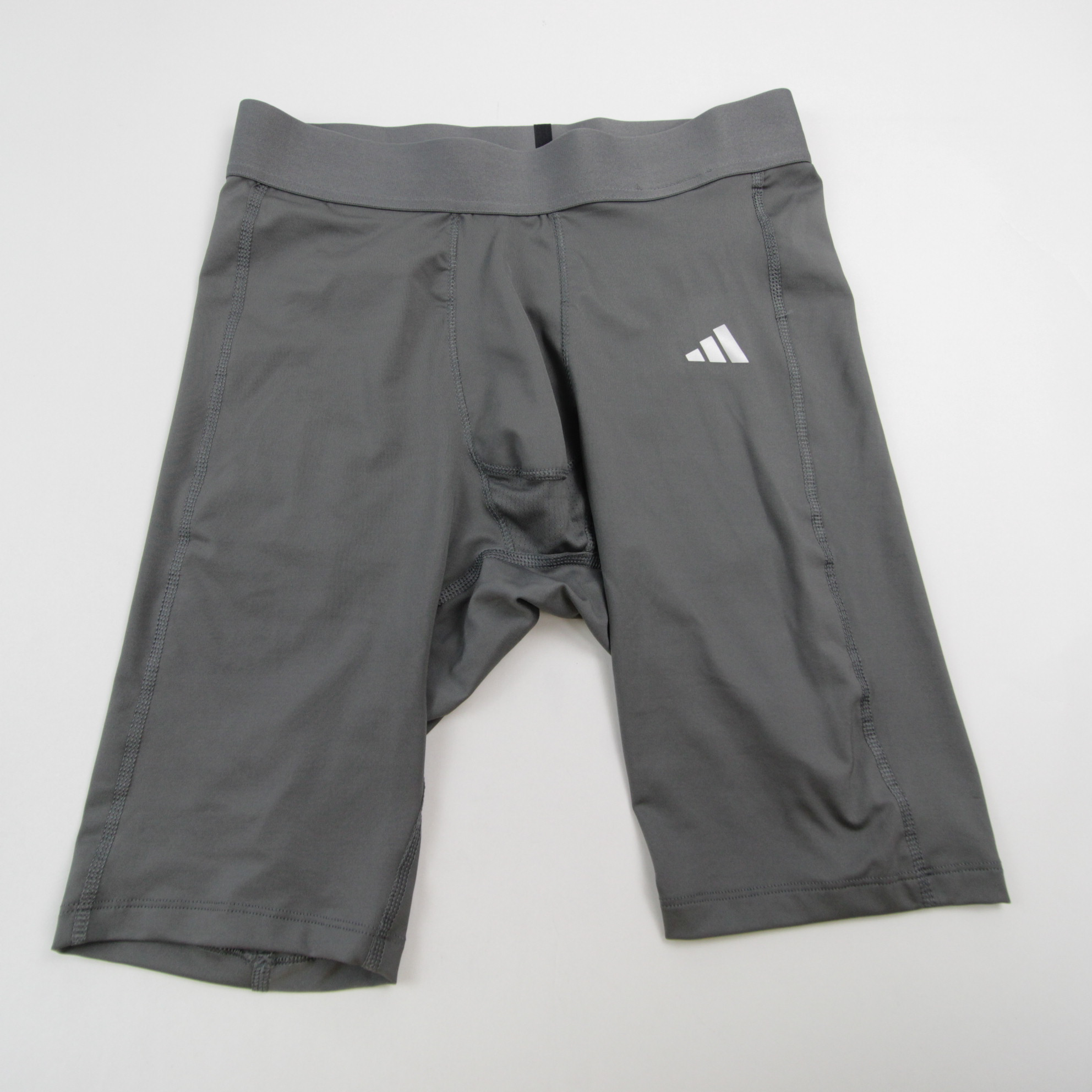 adidas Techfit Compression Shorts Men's Gray Used - Helia Beer Co