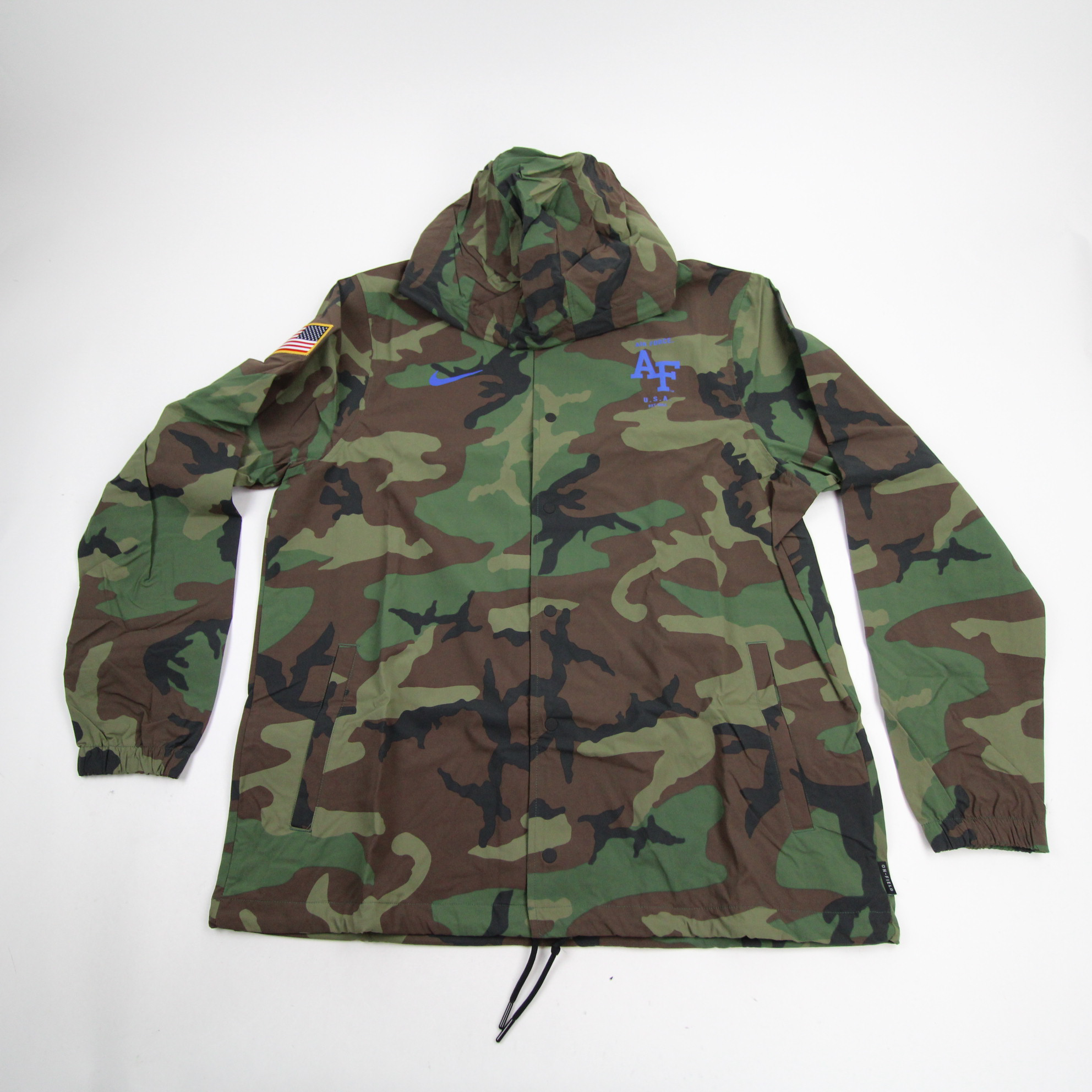 Air Force Falcons Nike OnField Jacket Men's Camouflage New - Picture 5 of 7