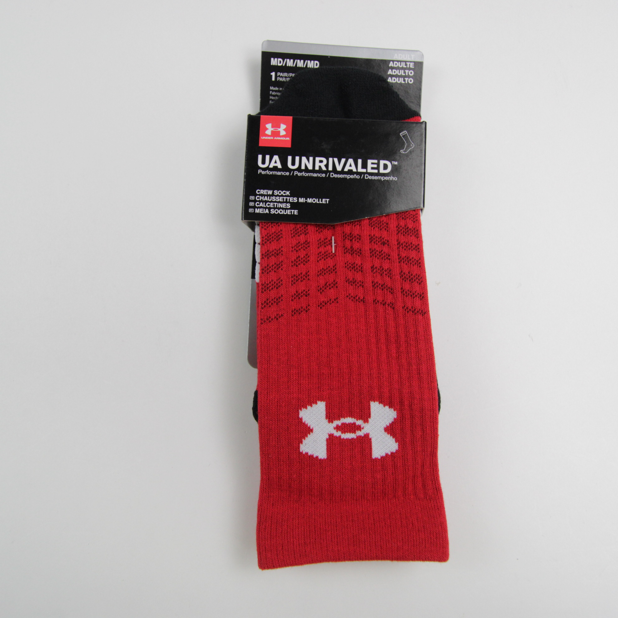 Under Armour Socks Unisex Red/Black New with Tags | eBay