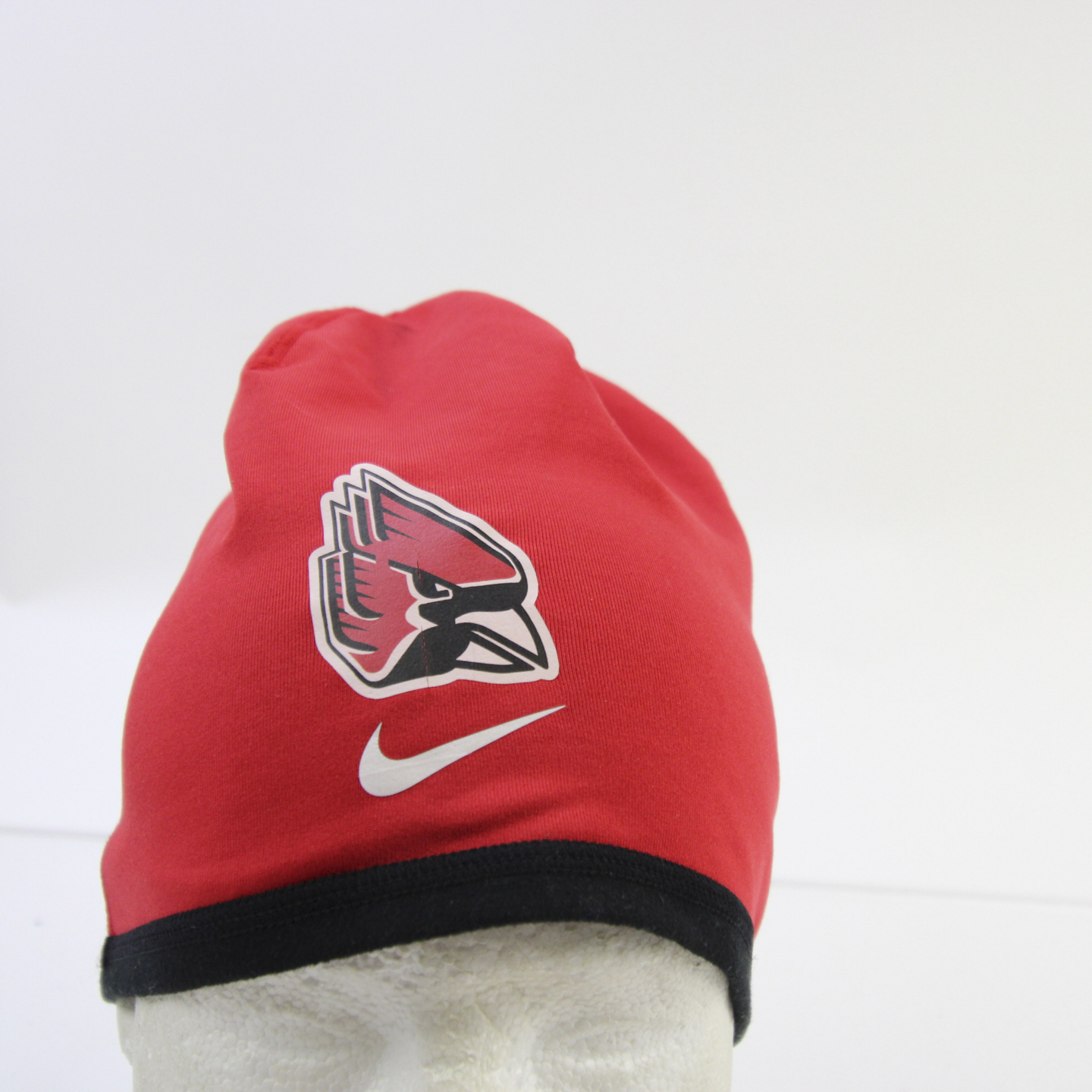Ball State Cardinals Nike Dri-Fit Skull Cap Unisex Red/Black Used