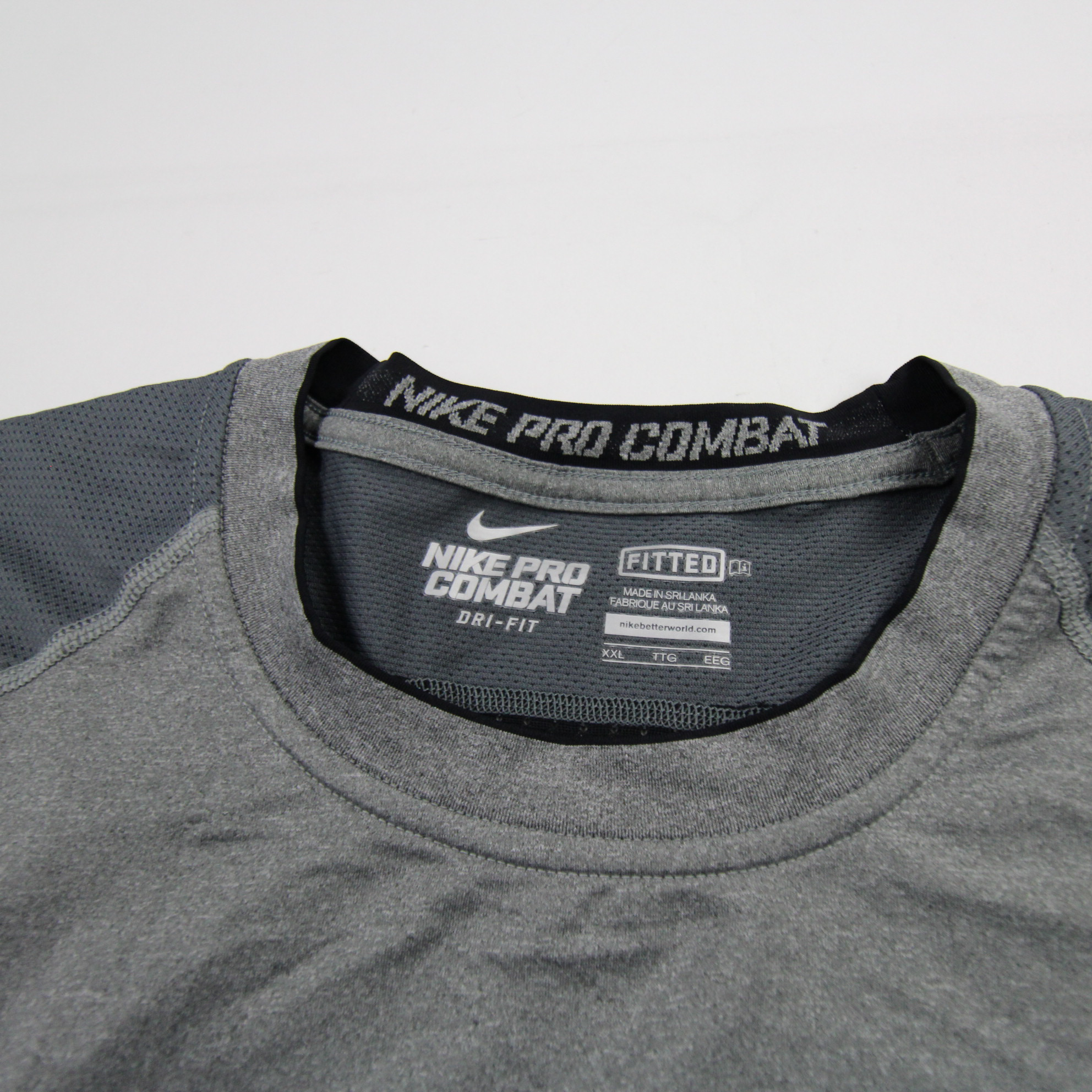 nike pro combat short sleeve