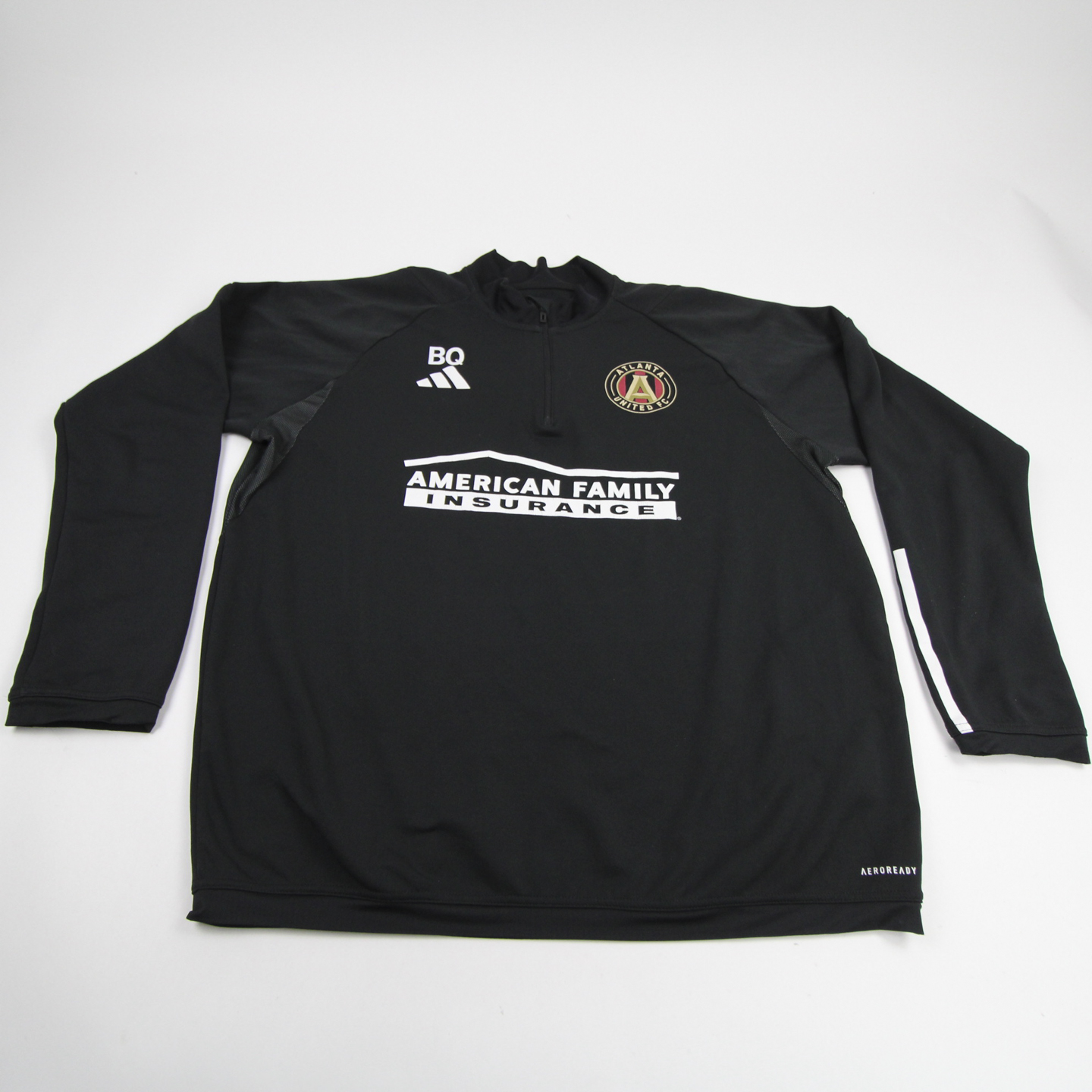 Atlanta United FC adidas Aeroready Pullover Men's Black Used - Picture 5 of 8