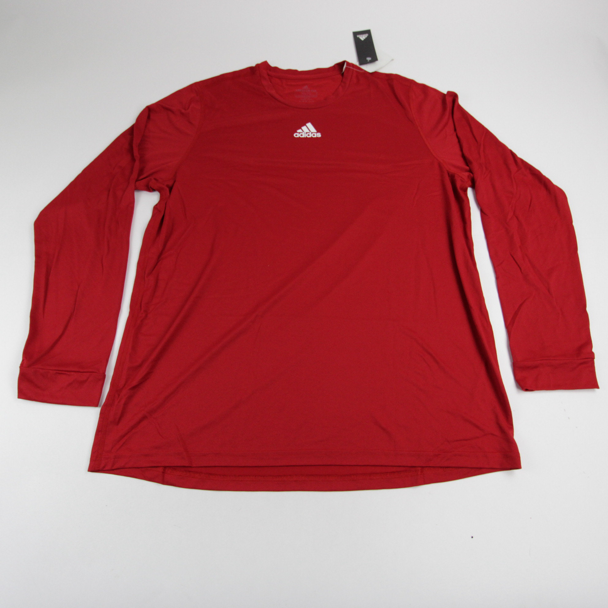 adidas Long Sleeve Shirt Men's Red New with Tags