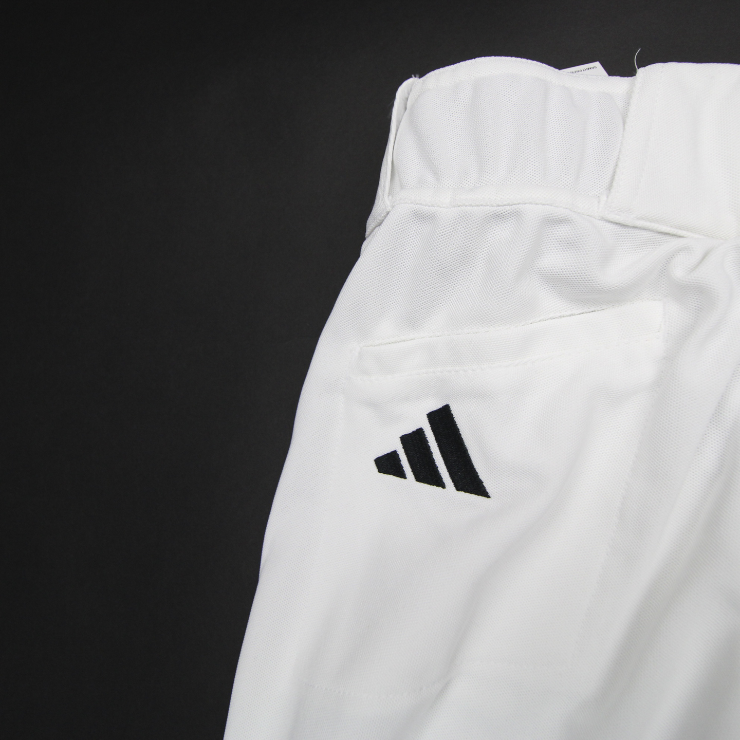 adidas Baseball Pants Youth White New with Tags - Picture 4 of 5