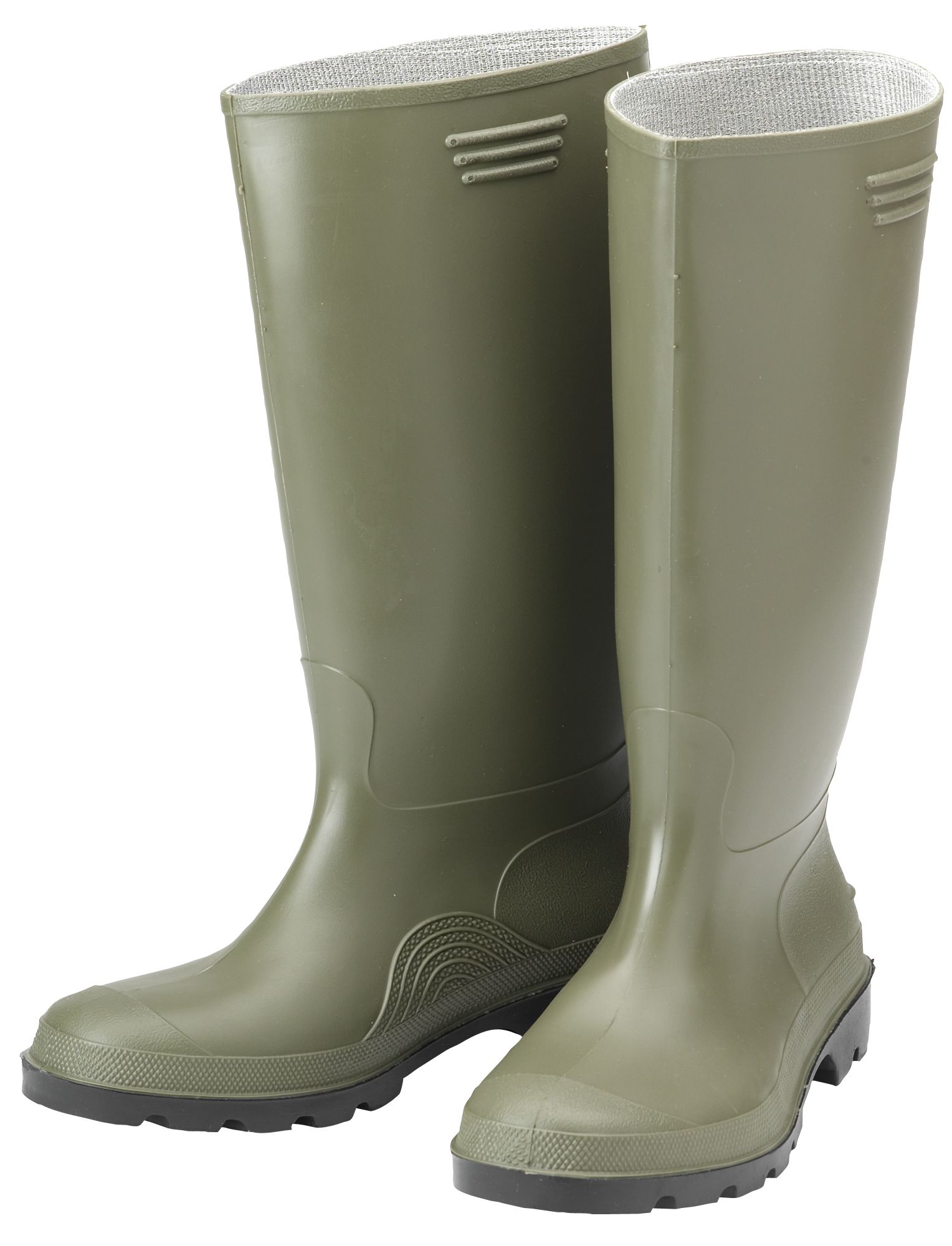 B\u0026Q Green Wellington Boots, Size 5