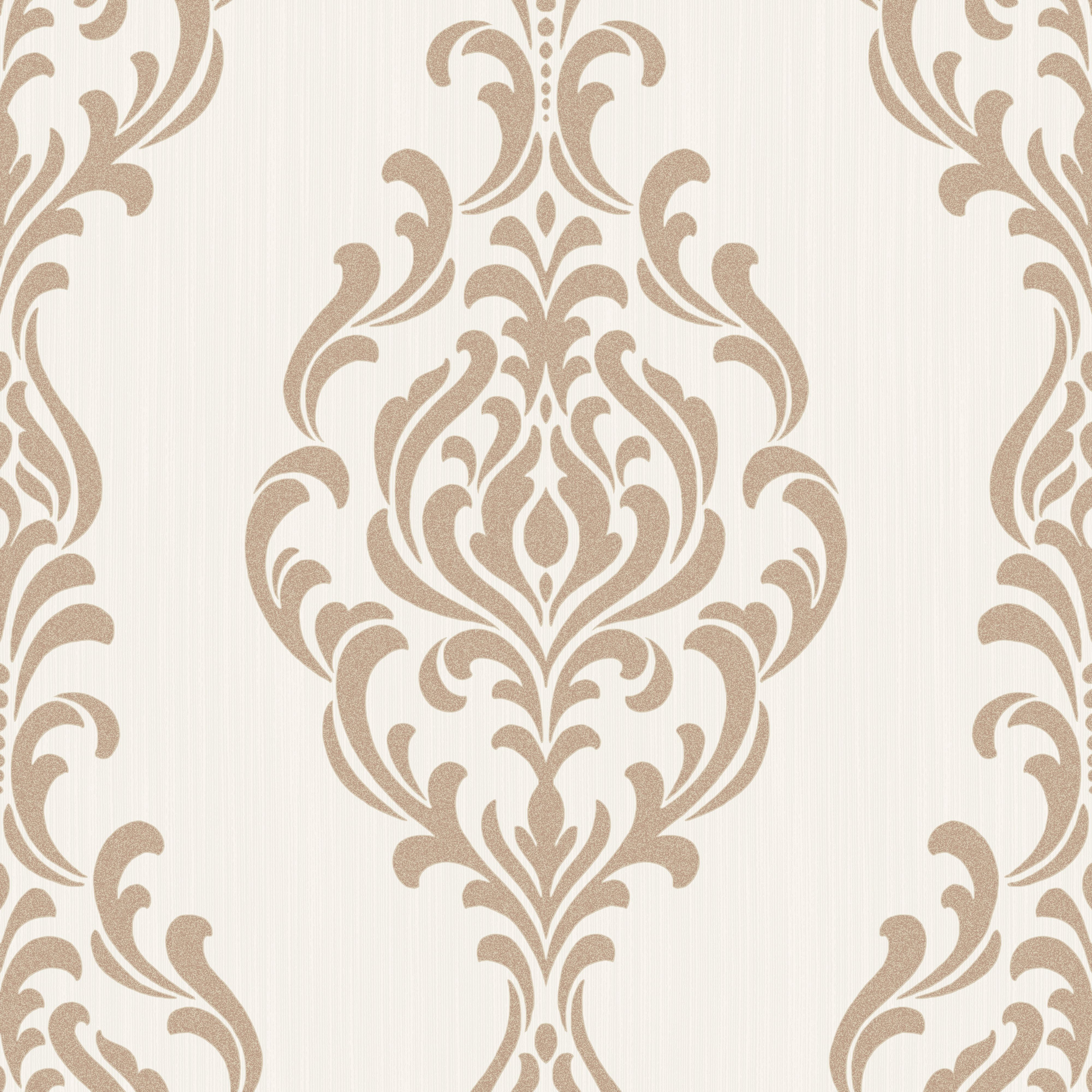 Bellini Damask Cream / Gold | Rasch Wallpaper | 526202 – Nobletts Wallpaper