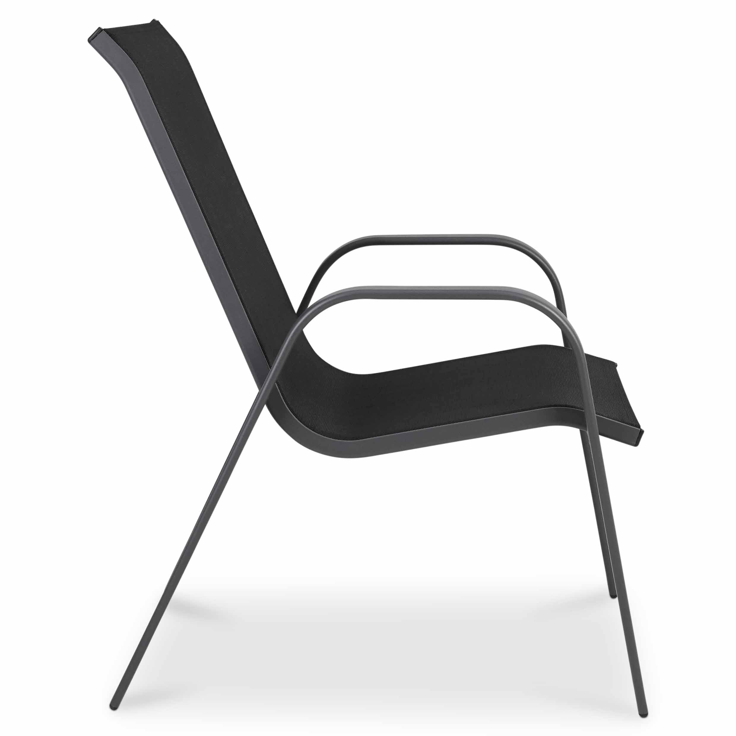 Janeiro black shop metal armchair