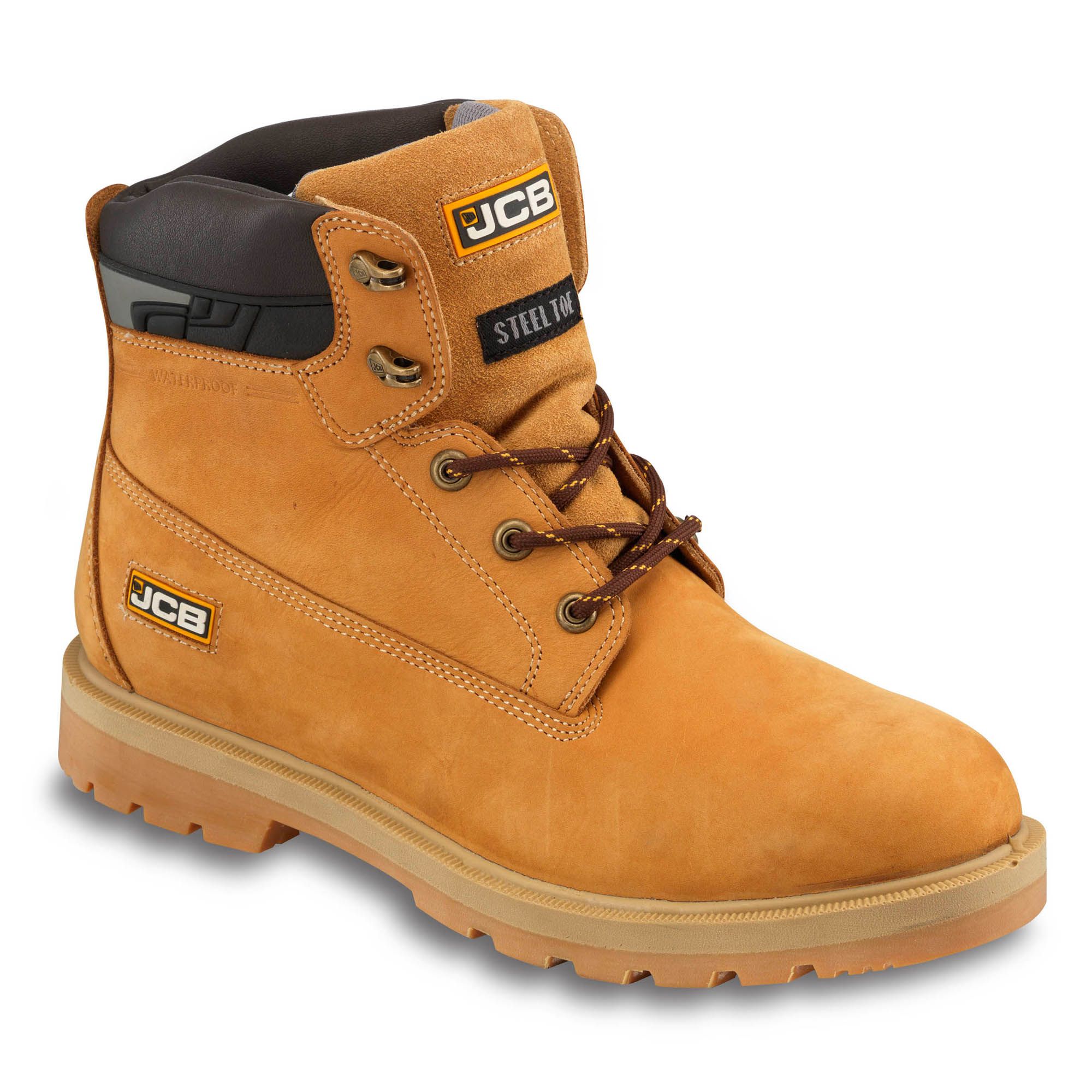 jcb steel toe boots