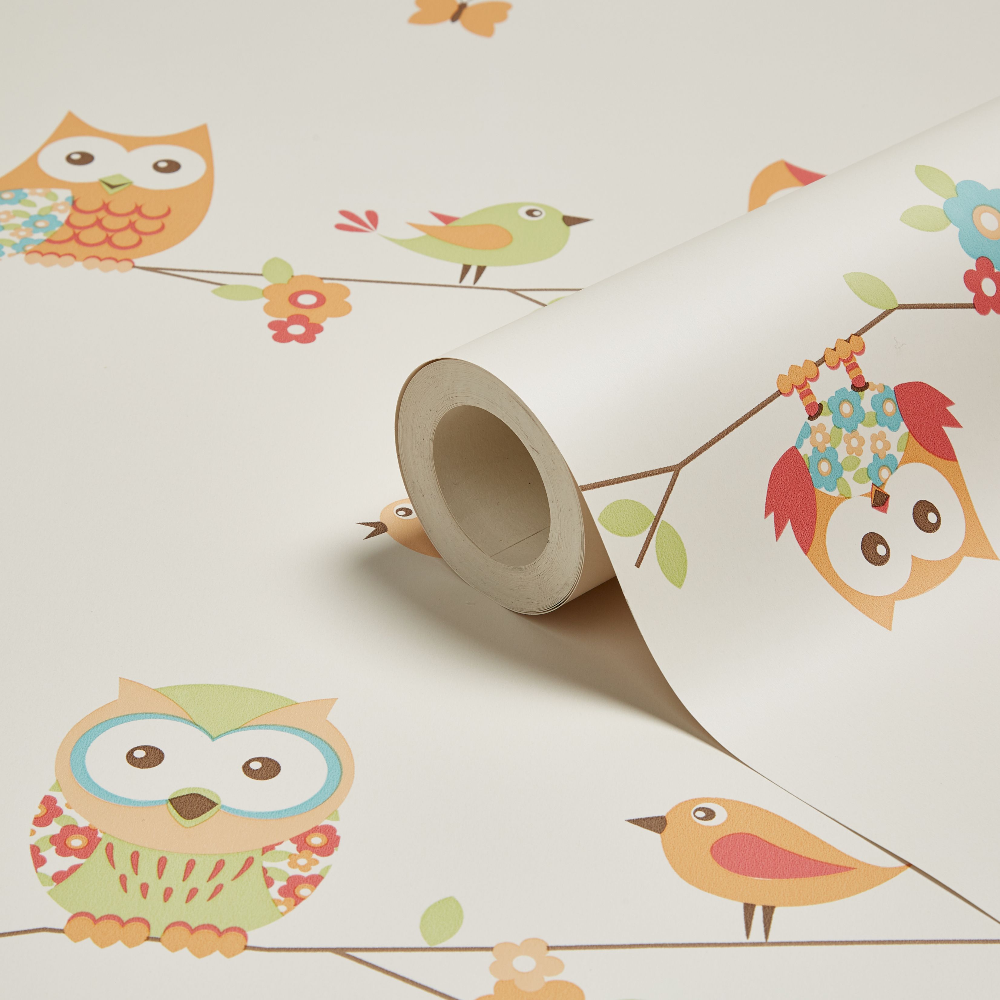 Fun4walls Owl Wallpaper