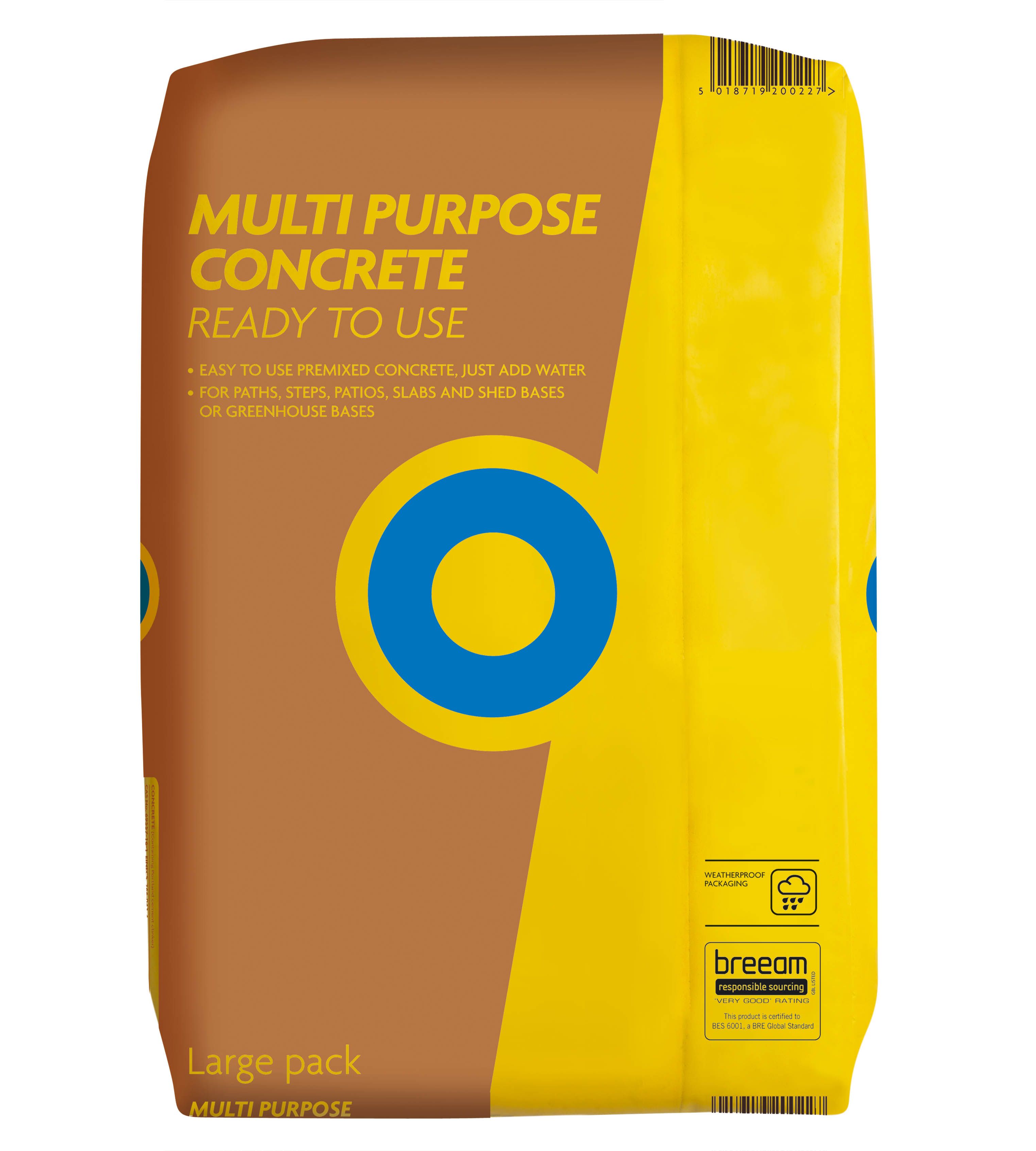 Blue Circle Quick Set Ready Mixed Concrete 20kg Bag : Amazon.co.uk: DIY &  Tools