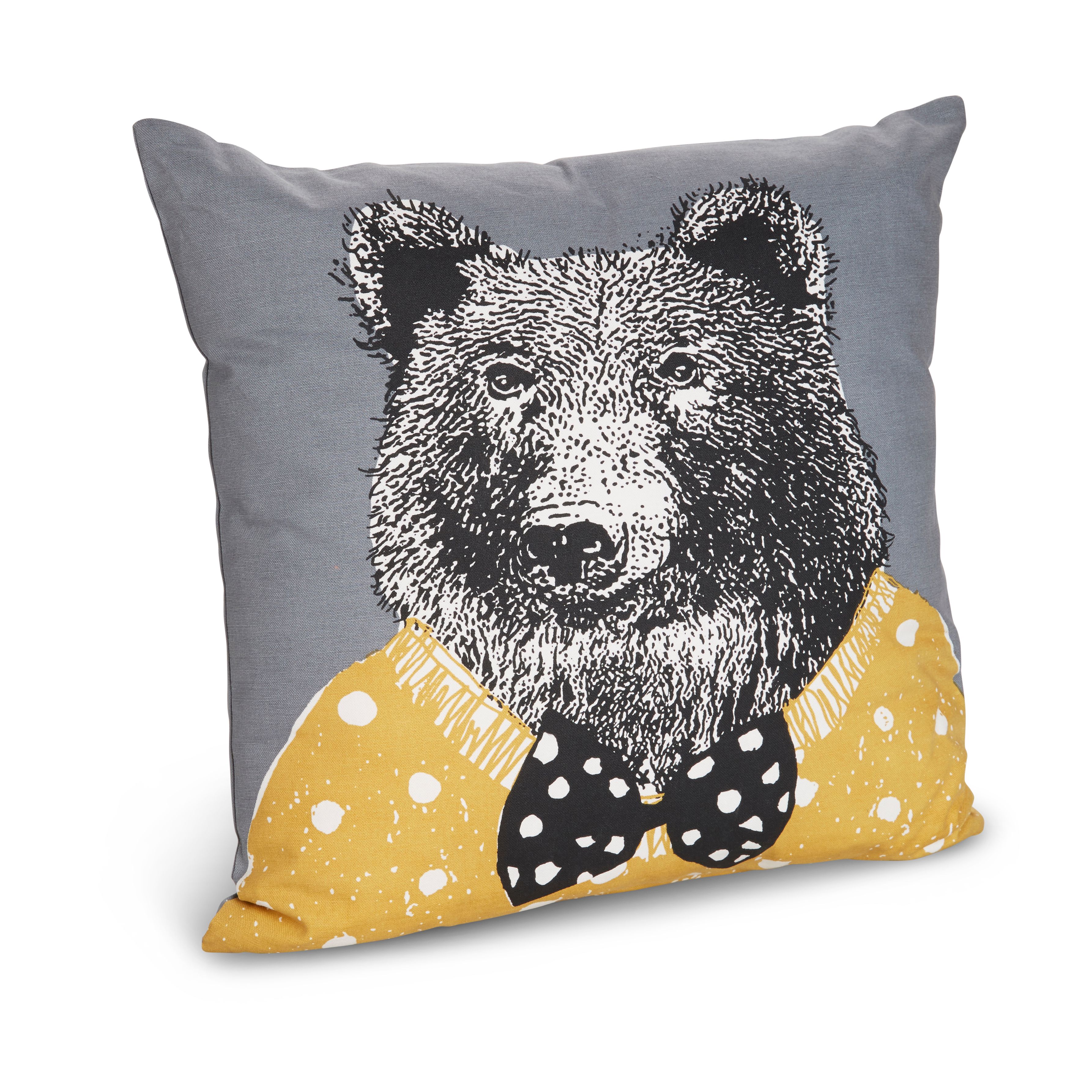 grizzly bear pillow