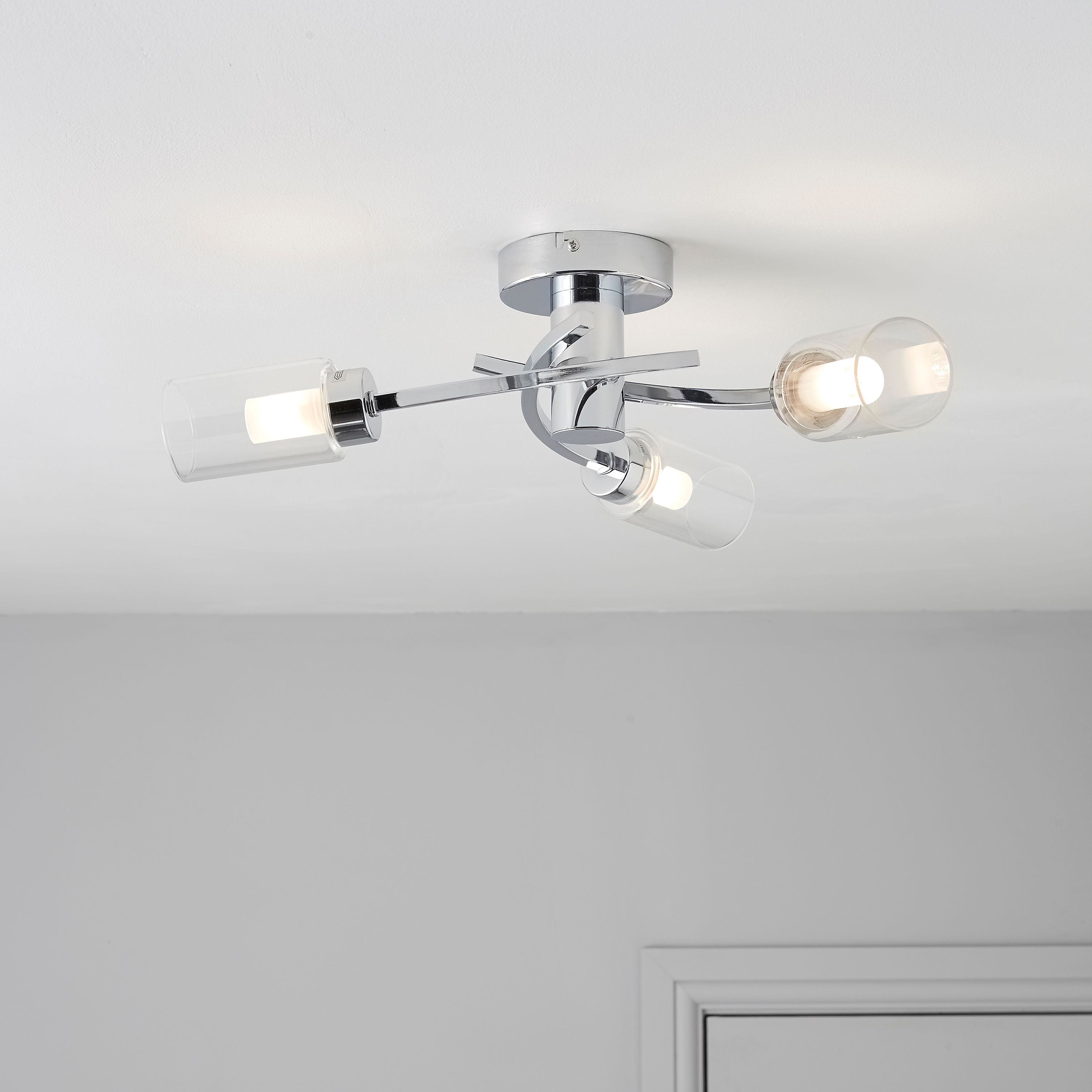 3 lamp ceiling light