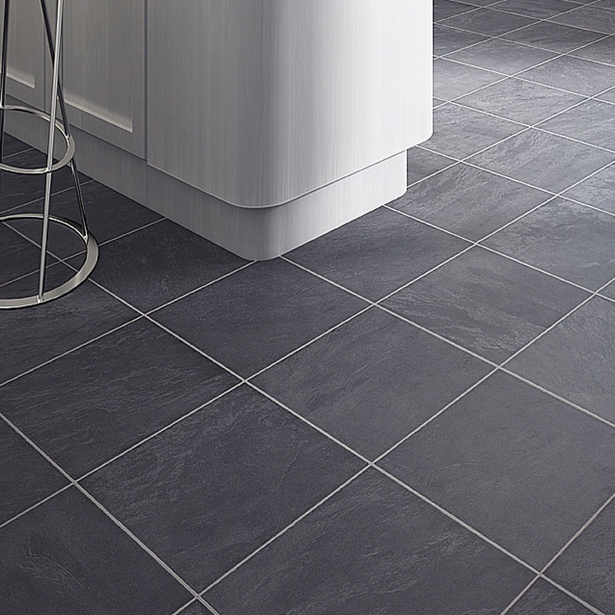 Leggiero Silver Blue Slate Effect Laminate Flooring 1 72 M Pack