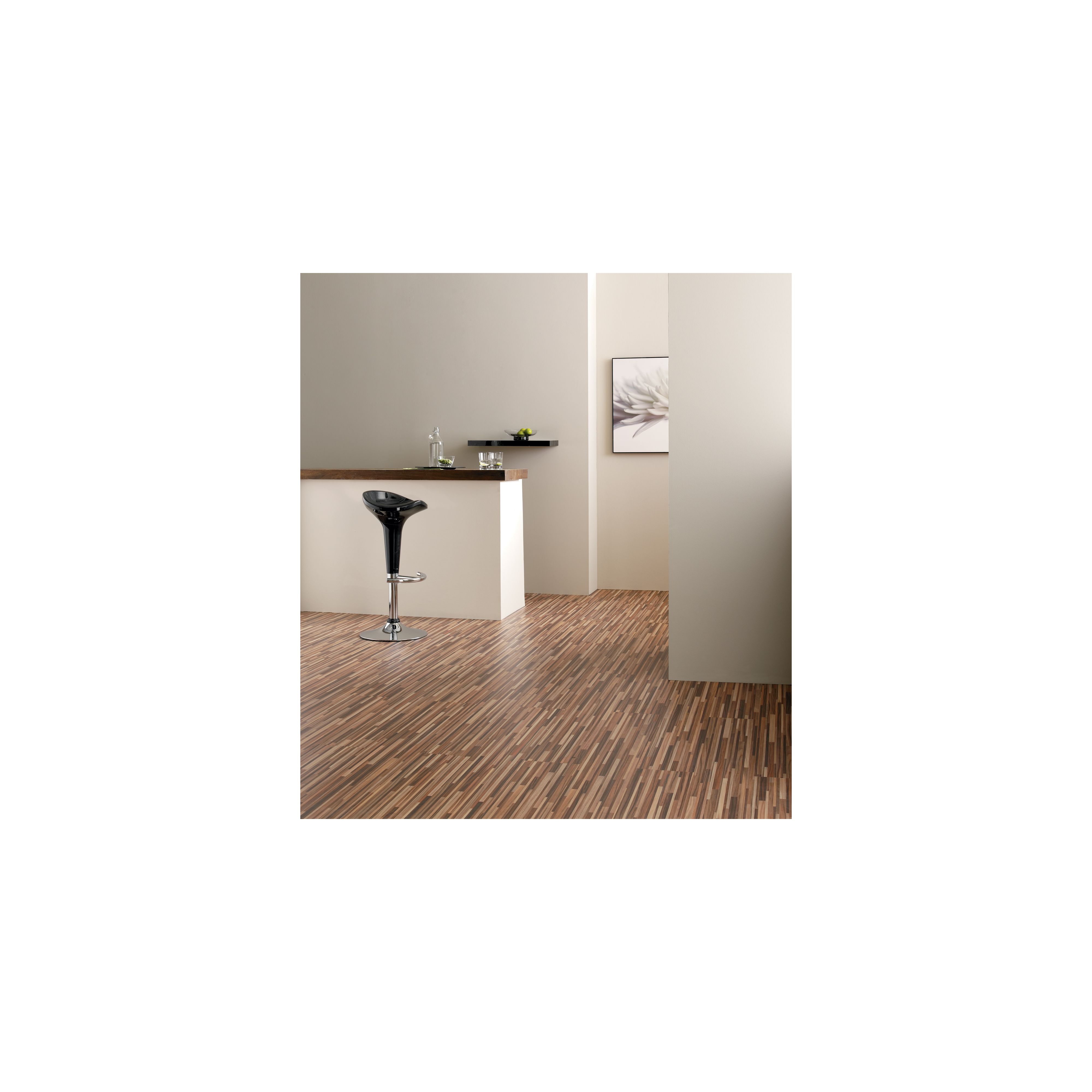 Hygena Zebrano Laminate Flooring 2