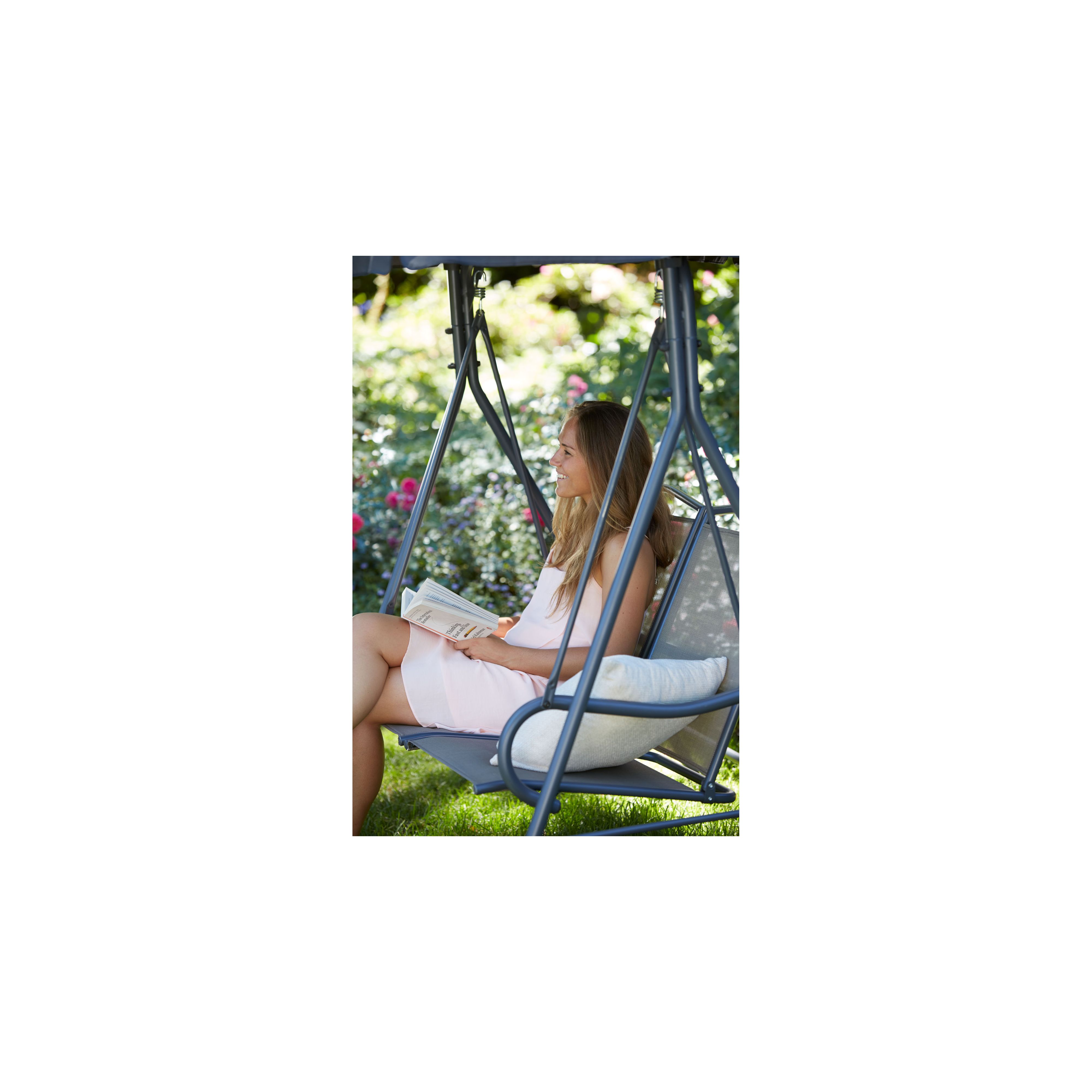 Andorra Steel 2 Seater Swing Hammock