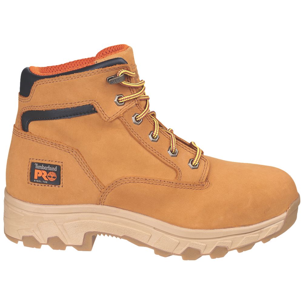 timberland pro sawhorse safety boots wheat size 9