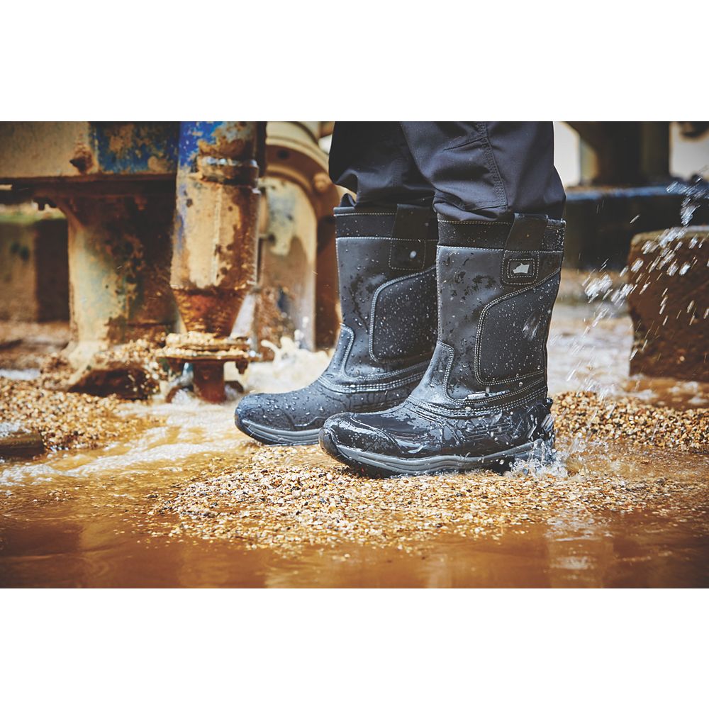 hyena nevis safety rigger boots