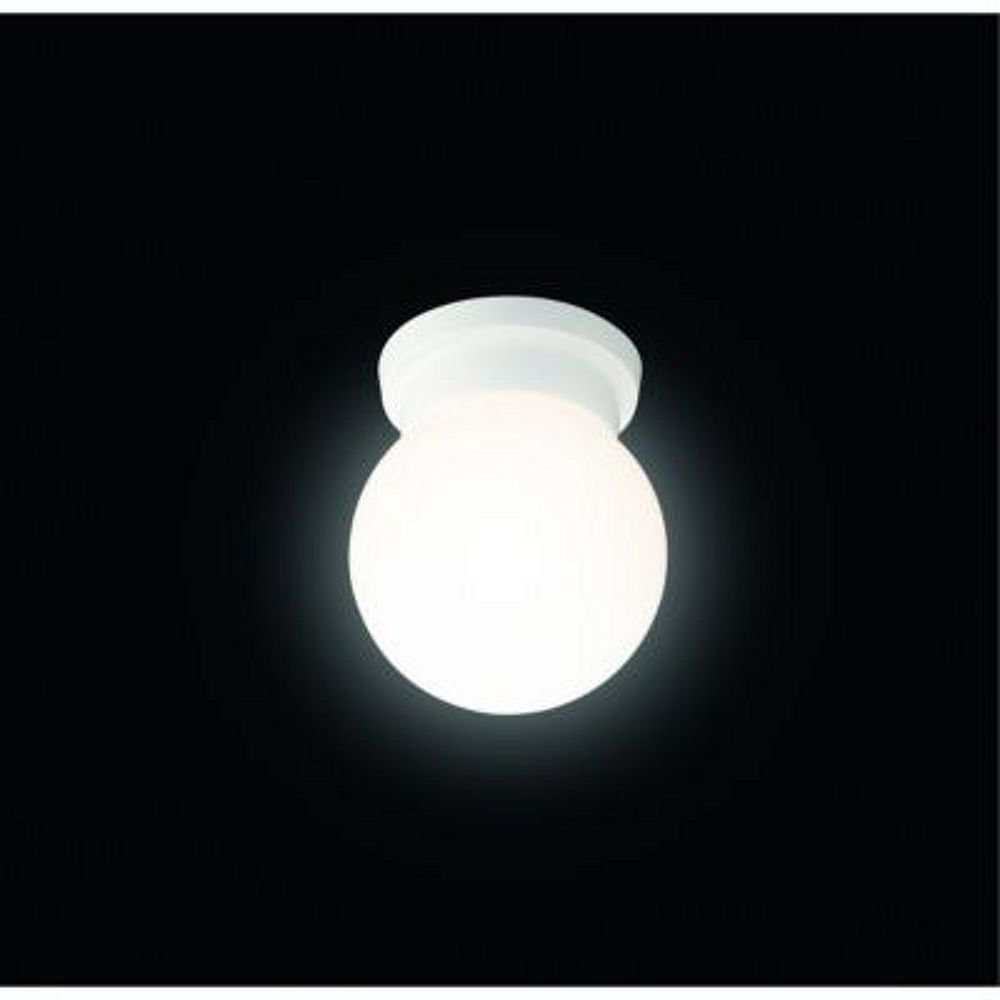 Wickes Globe Ceiling Light White