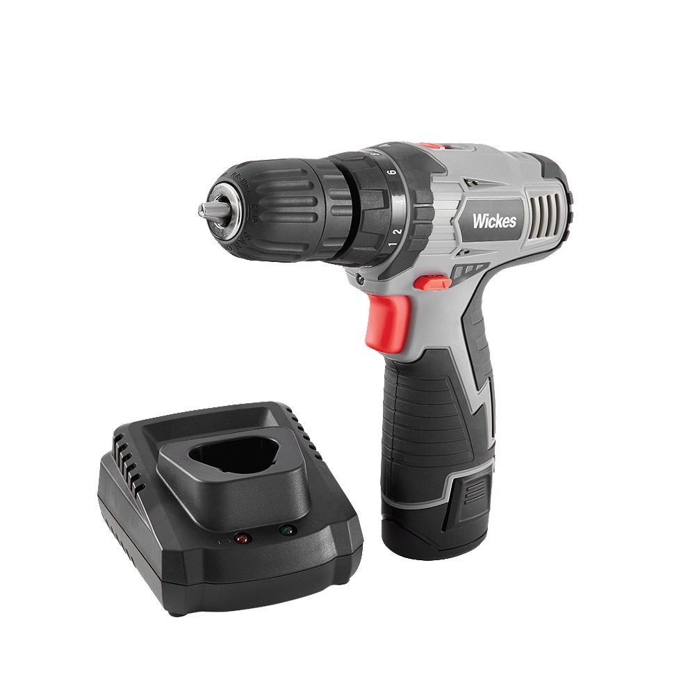 Wickes 10.8V Li ion Cordless Drill Driver 1.3Ah