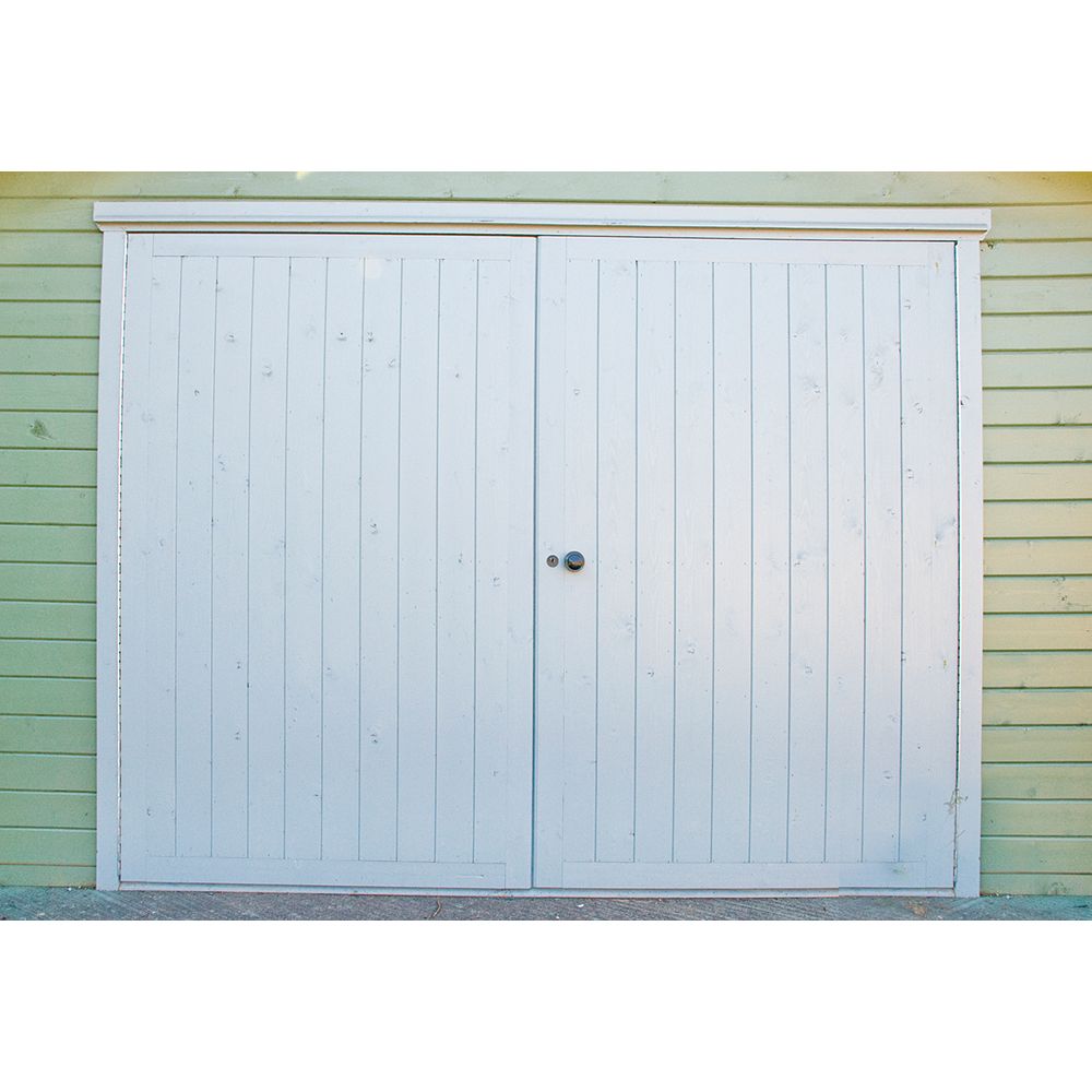 Wickes Bradenham Double Door Timber, Nice Wooden Garage Doors Wickes