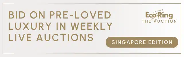 EcoRing Auction Singapore campaign banner