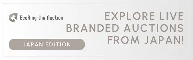 EcoRing Auction Japan campaign banner