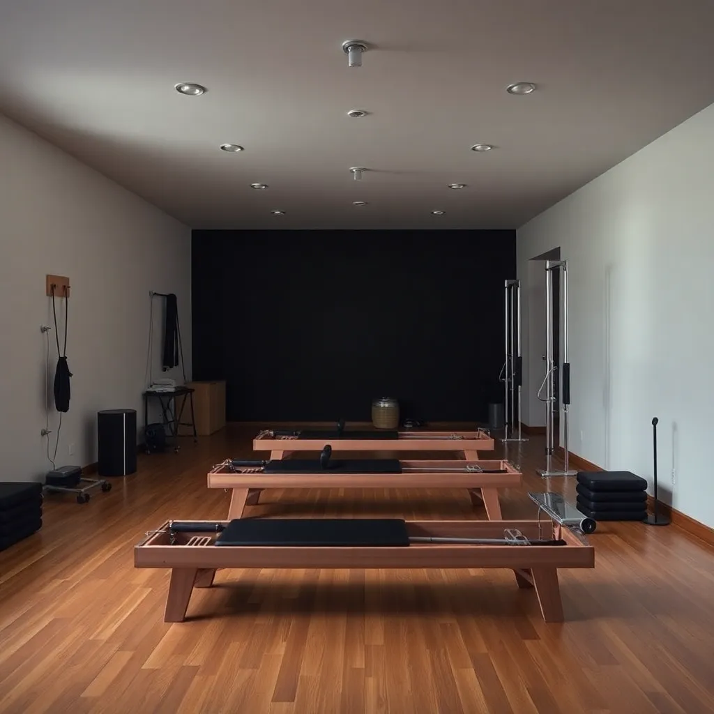 Pilates studio interior