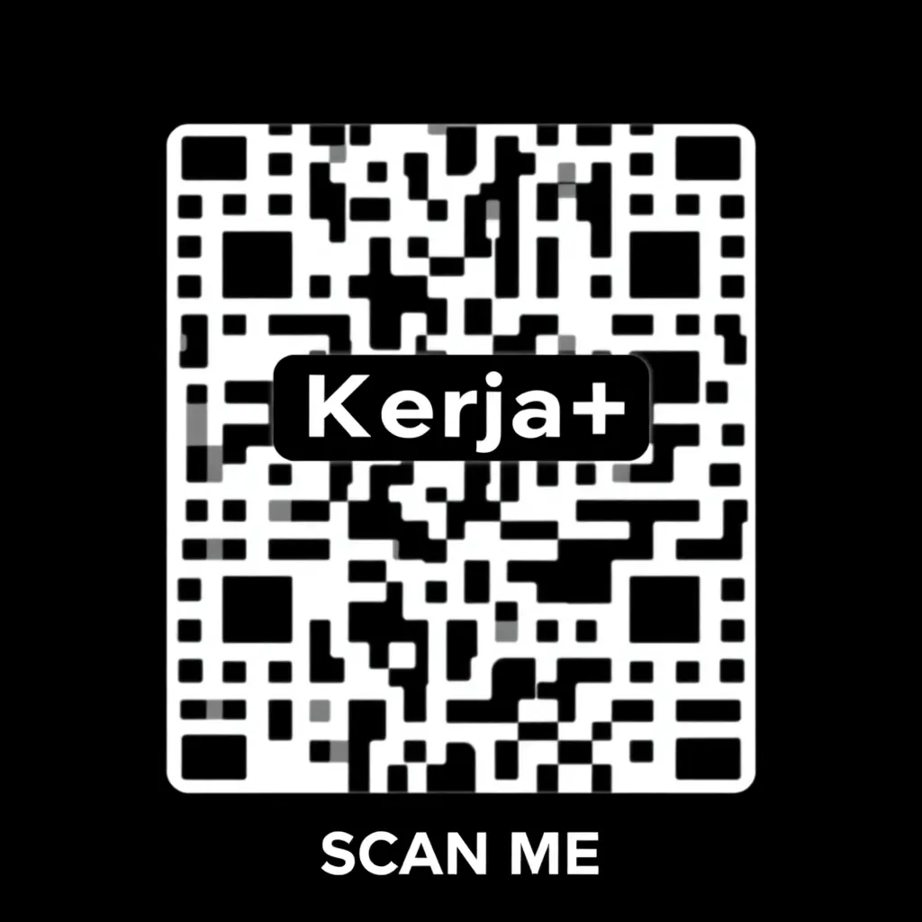 QR code with Kerja+ logo