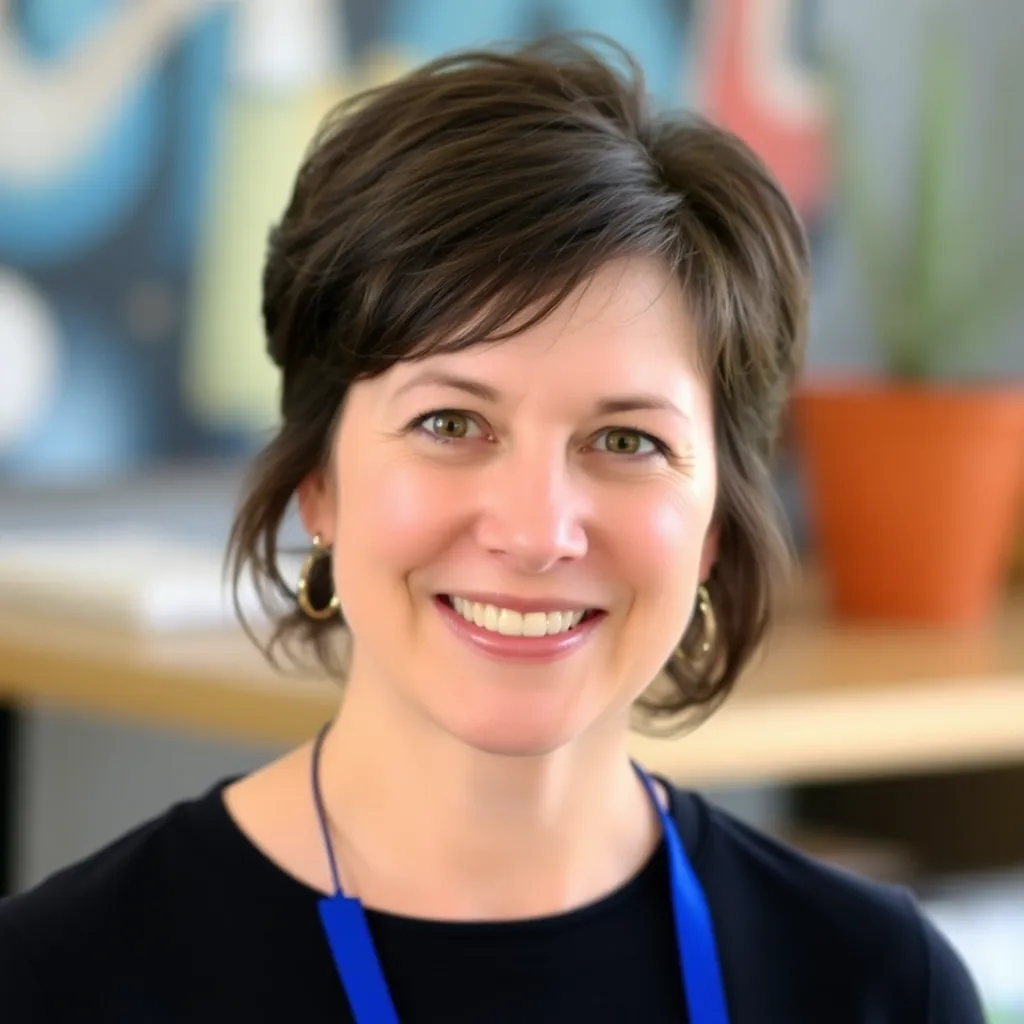 Portrait of Carol, team member