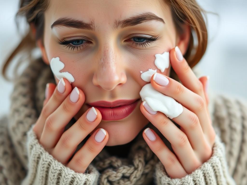 Apply a Moisturizer winter skin care routine